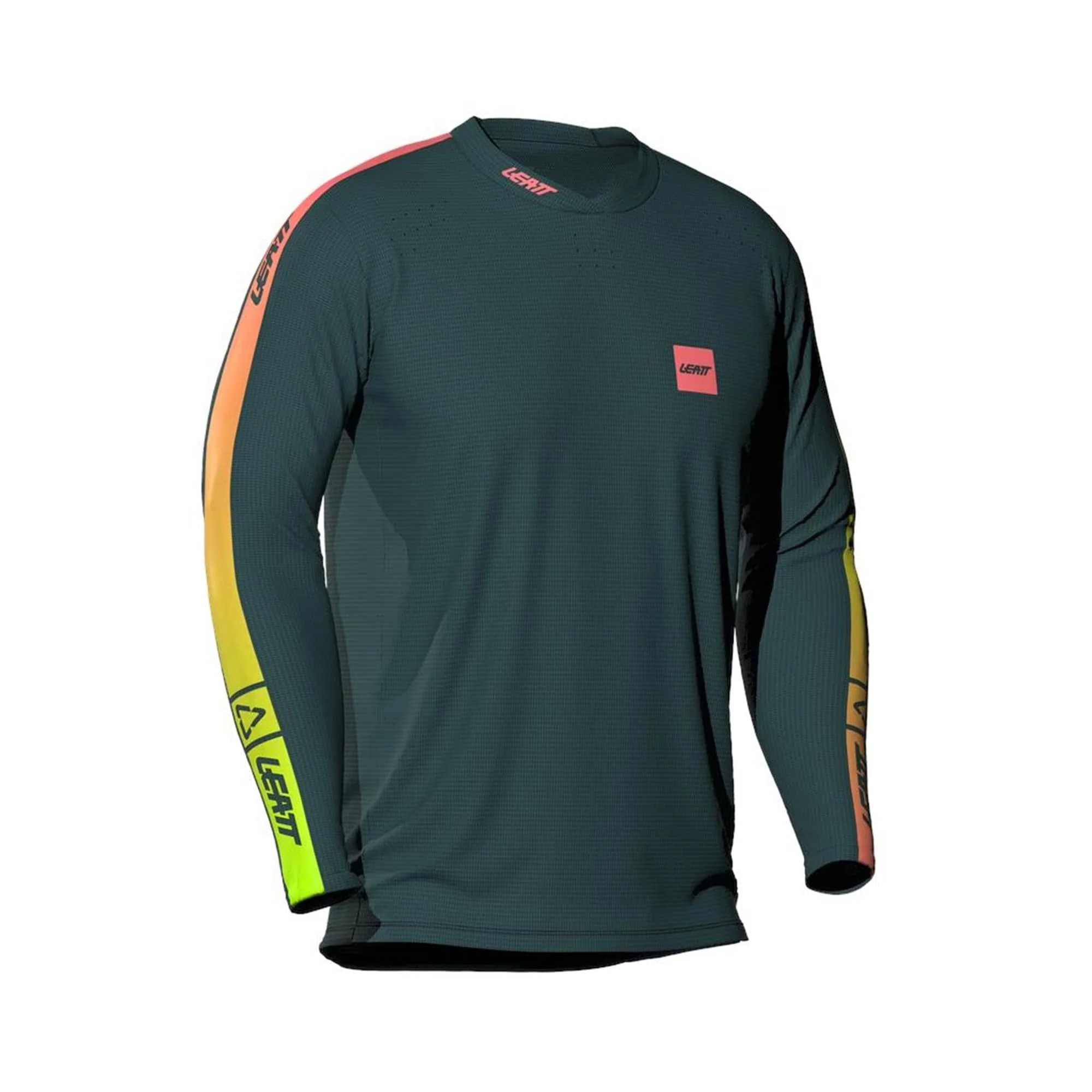 Leatt Gravity 4.0 MTB Long Sleeve Jr Jersey V26 2026: SPRUCE GREEN M