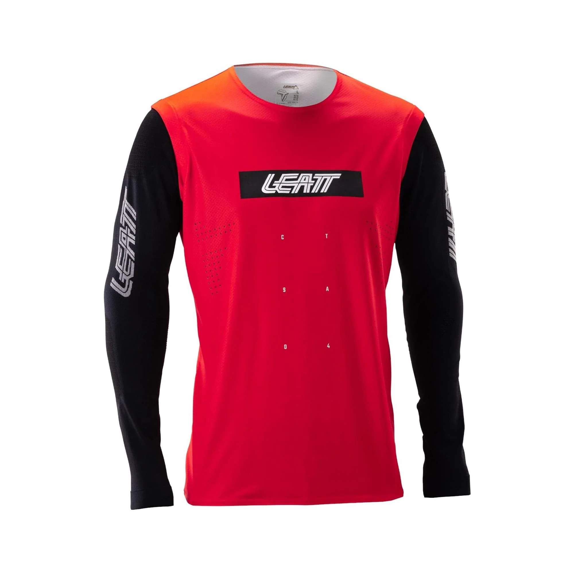 Leatt Gravity 8.0 MTB Jersey V26 2026: RACE RED S
