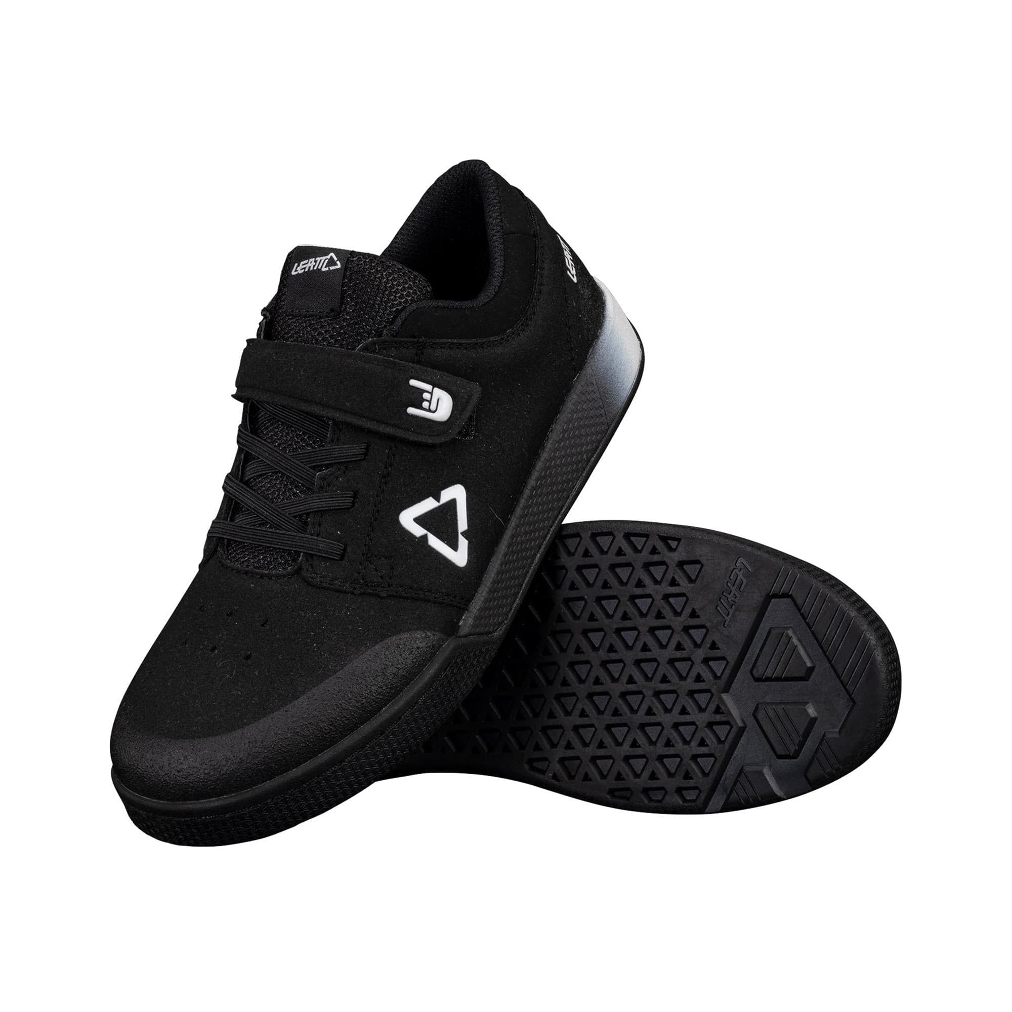 Leatt Junior Flat 2.0 Shoes 2025: BLACK UK 1