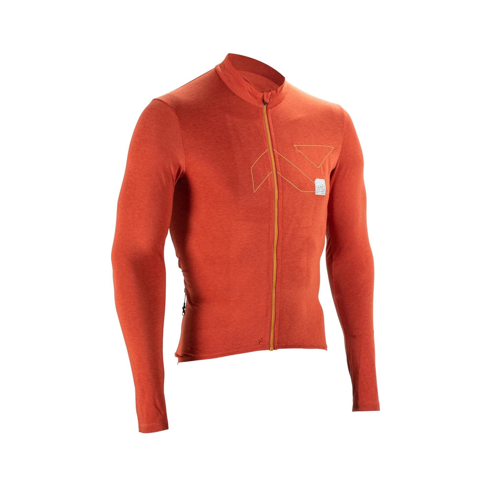 Leatt Long Sleeve Endurance 4.0 MTB Jersey 2025: LAVA M
