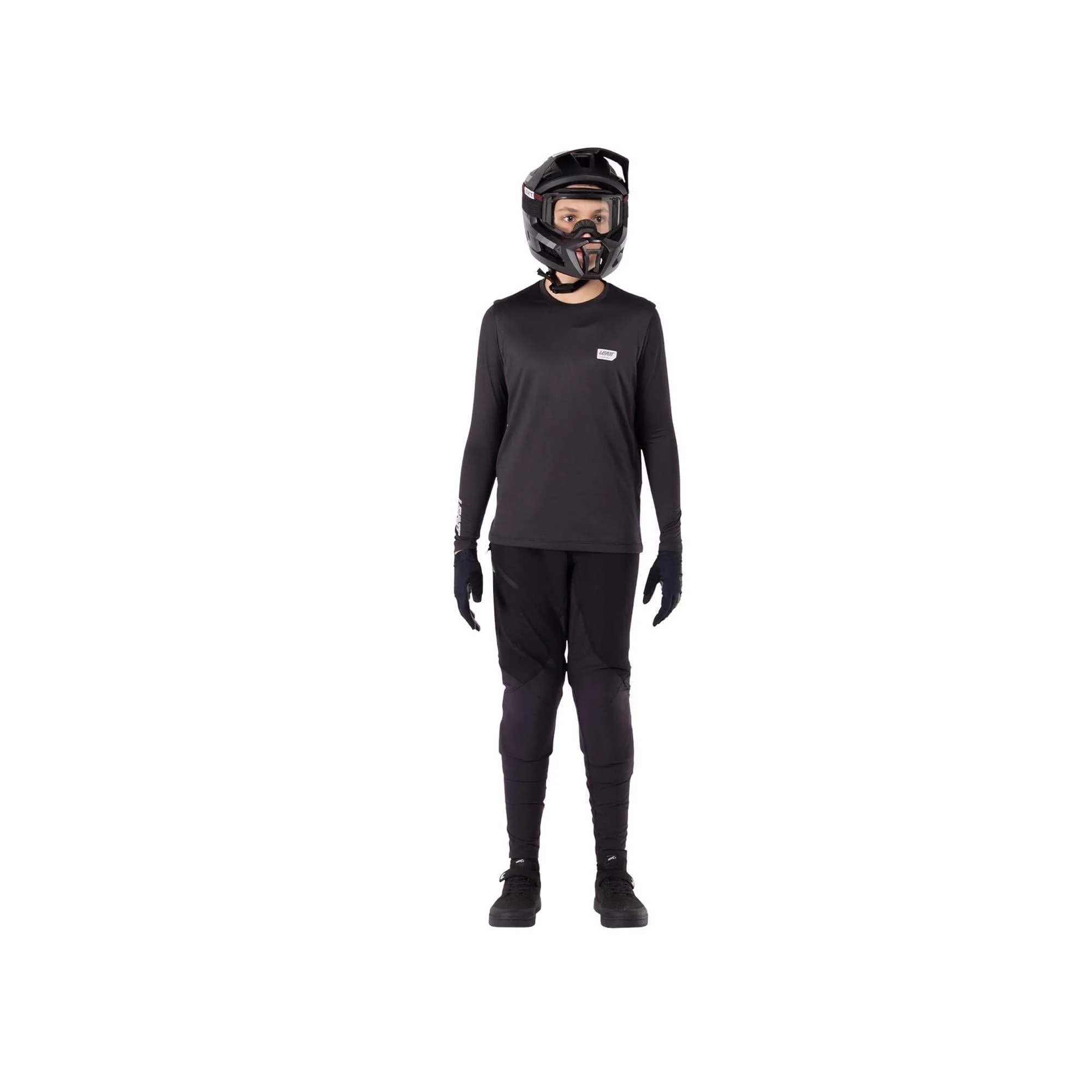 Leatt Mini 1.0 MTB  Ride Kit 2025: BLACK XS