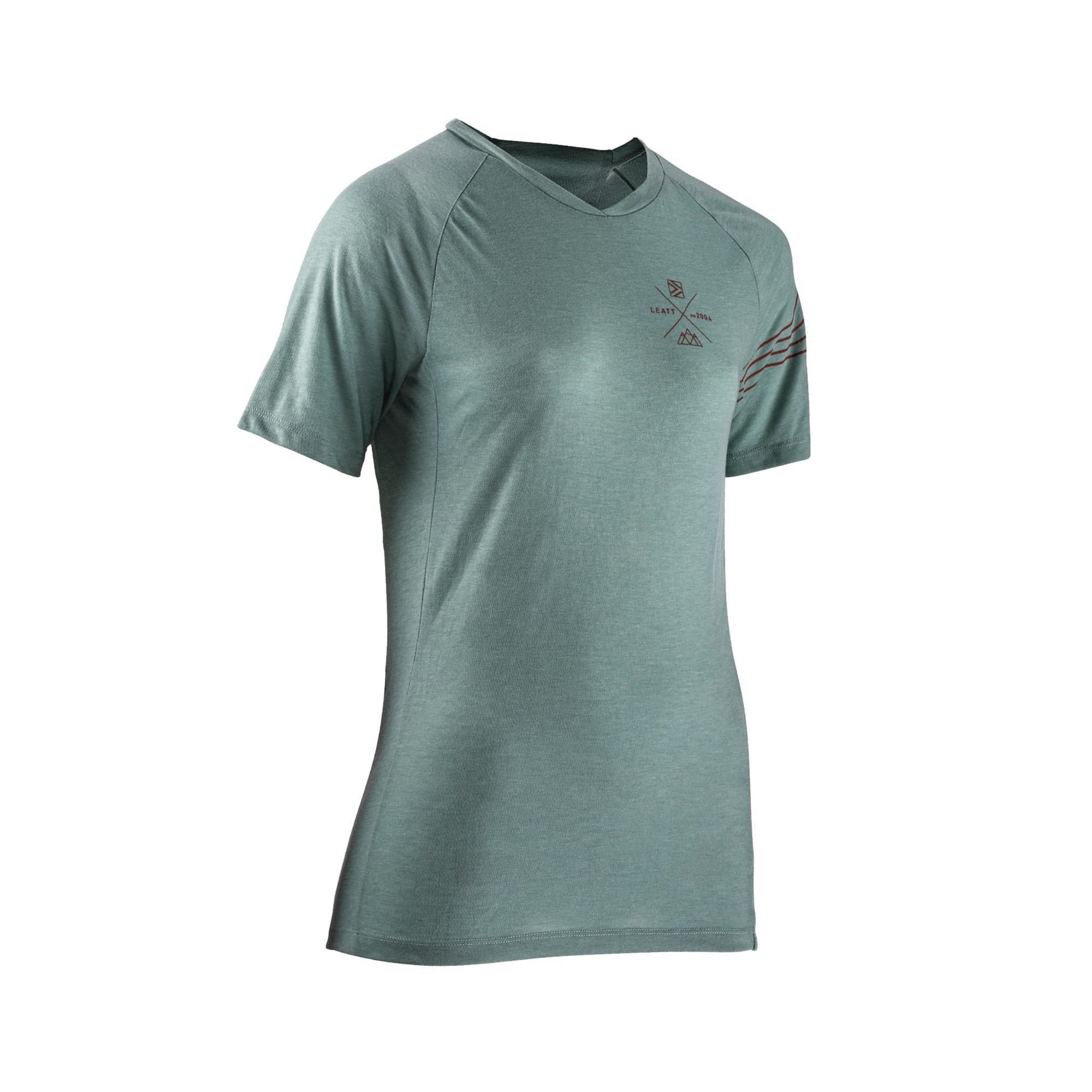 Leatt MTB Shirt AllMtn 2.0 Womens: PISTACHIO M