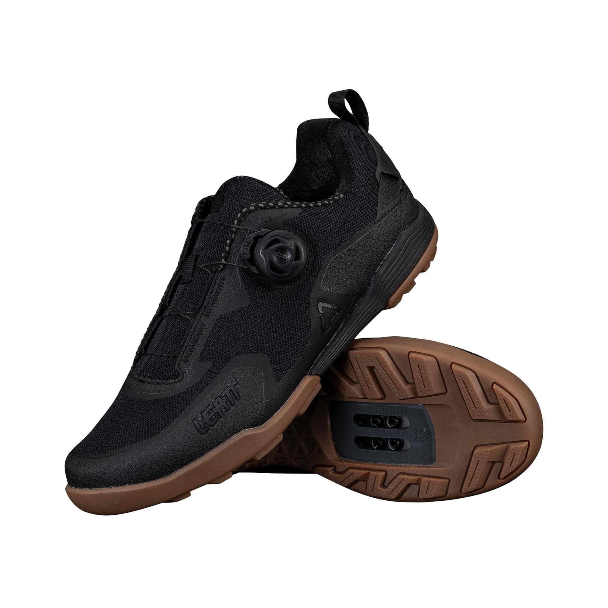 Leatt MTB Shoe 6.0 Clip: BLACK UK 10