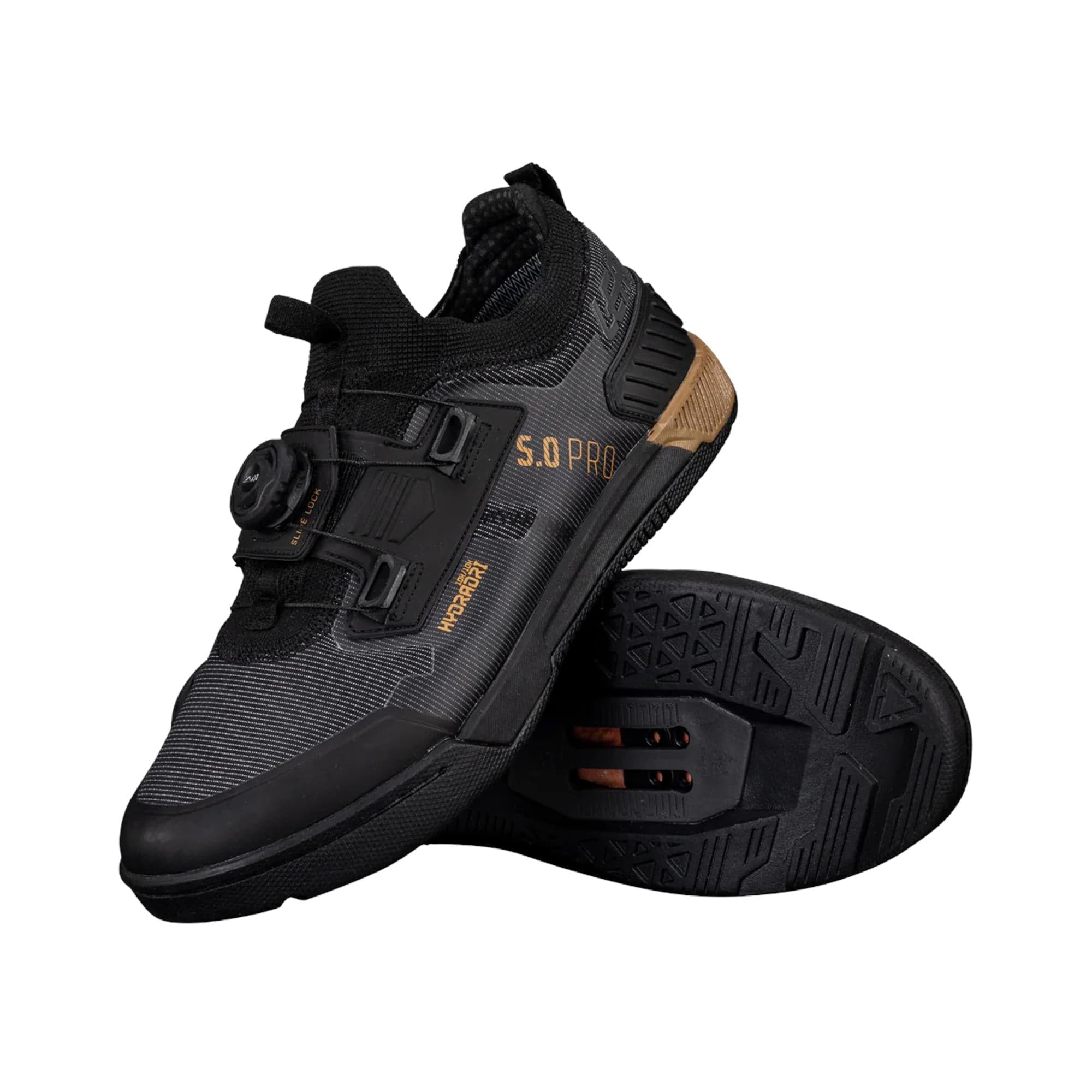 Leatt MTB Shoe Hydradri 5.0 Proclip: BLACK UK 5.5