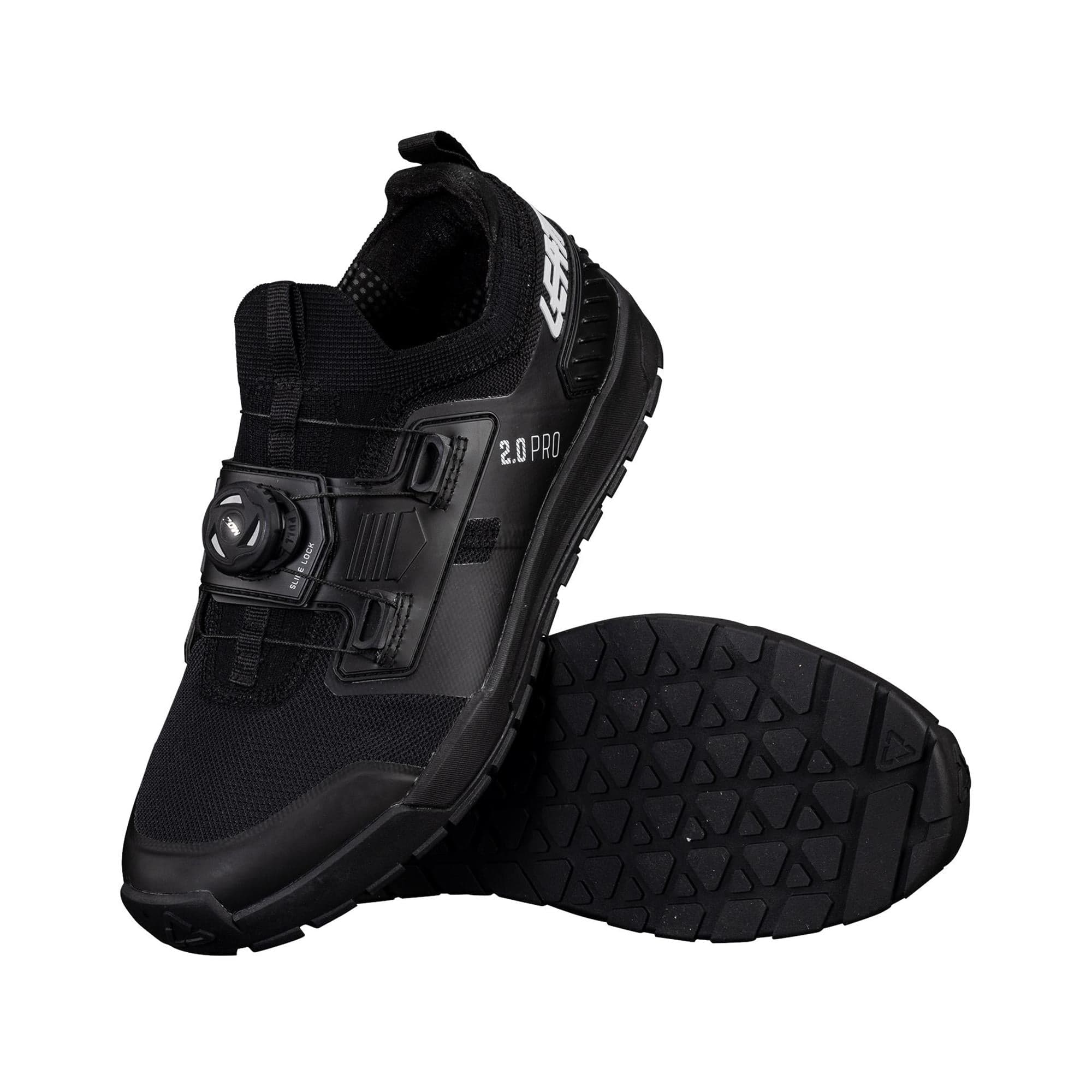 Leatt ProFlat 2.0 Shoes 2025: BLACK UK 6.5