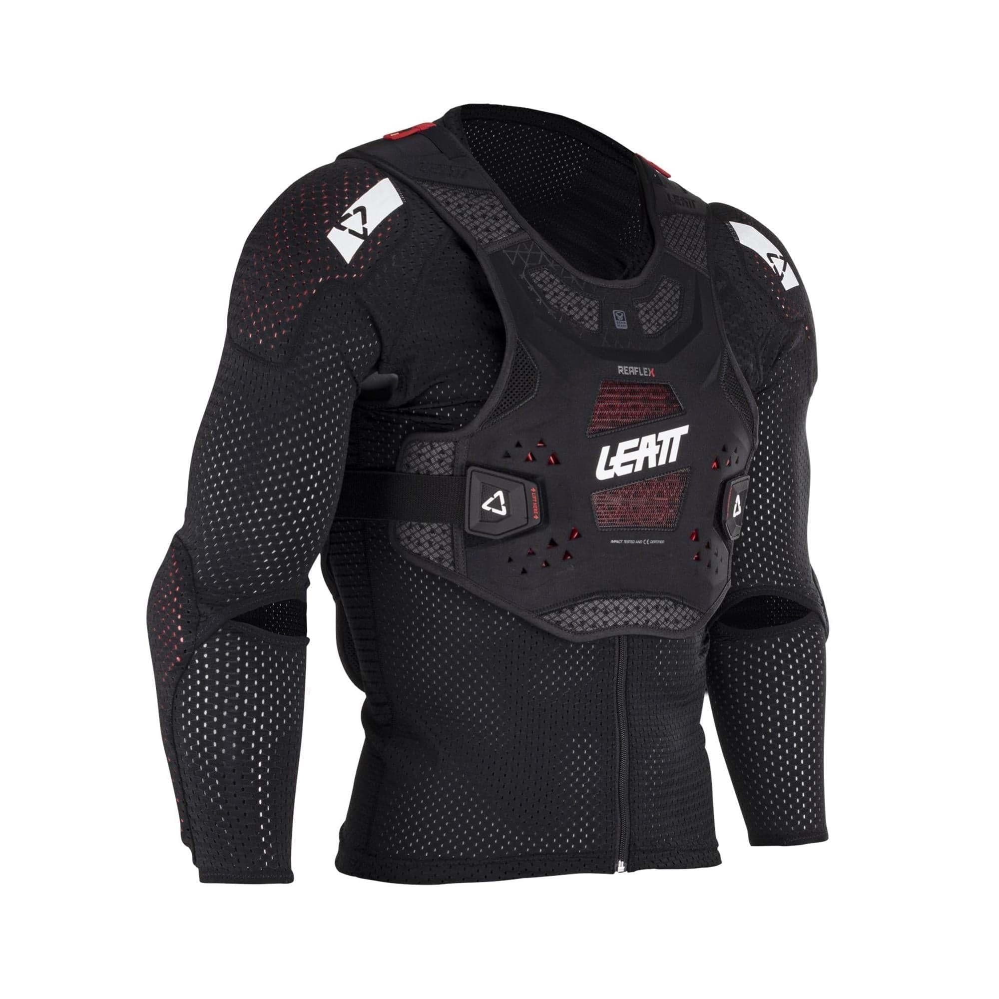 Leatt ReaFlex Body Protector 2025: BLACK S