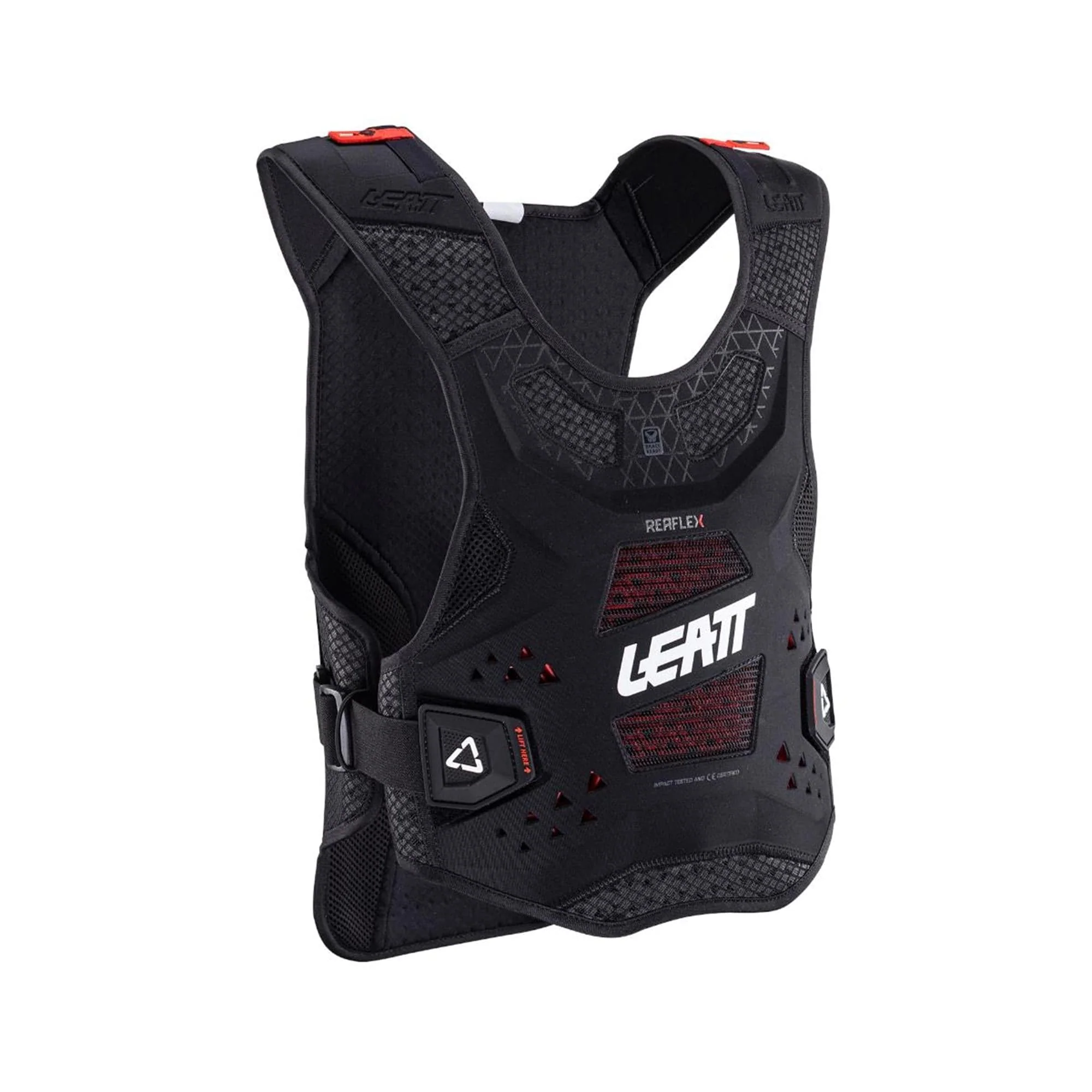 Leatt ReaFlex Chest Protector 2025: BLACK 2XL
