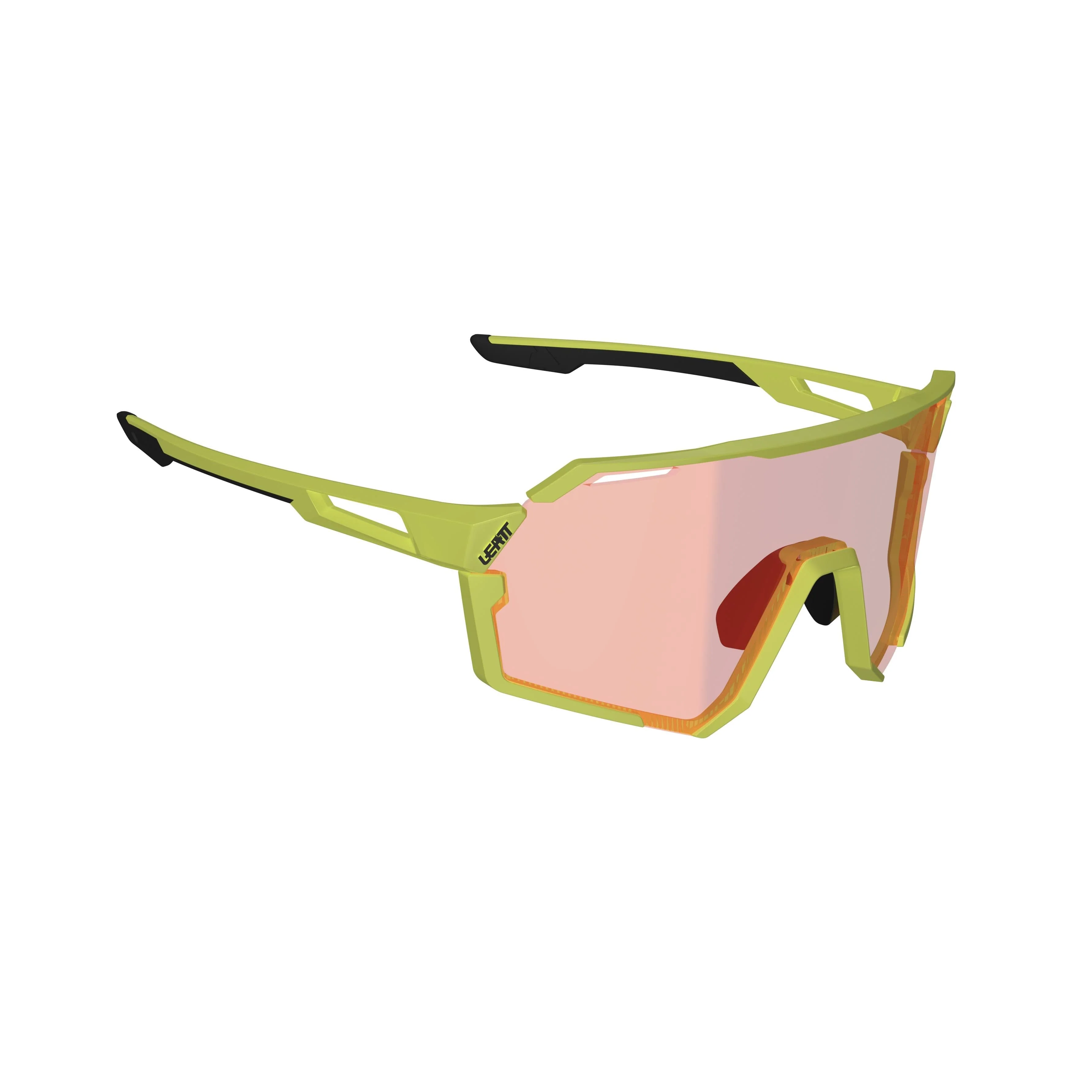 Leatt RideViz Pro Sunglasses 2026: NEON YELLOW ONE SIZE