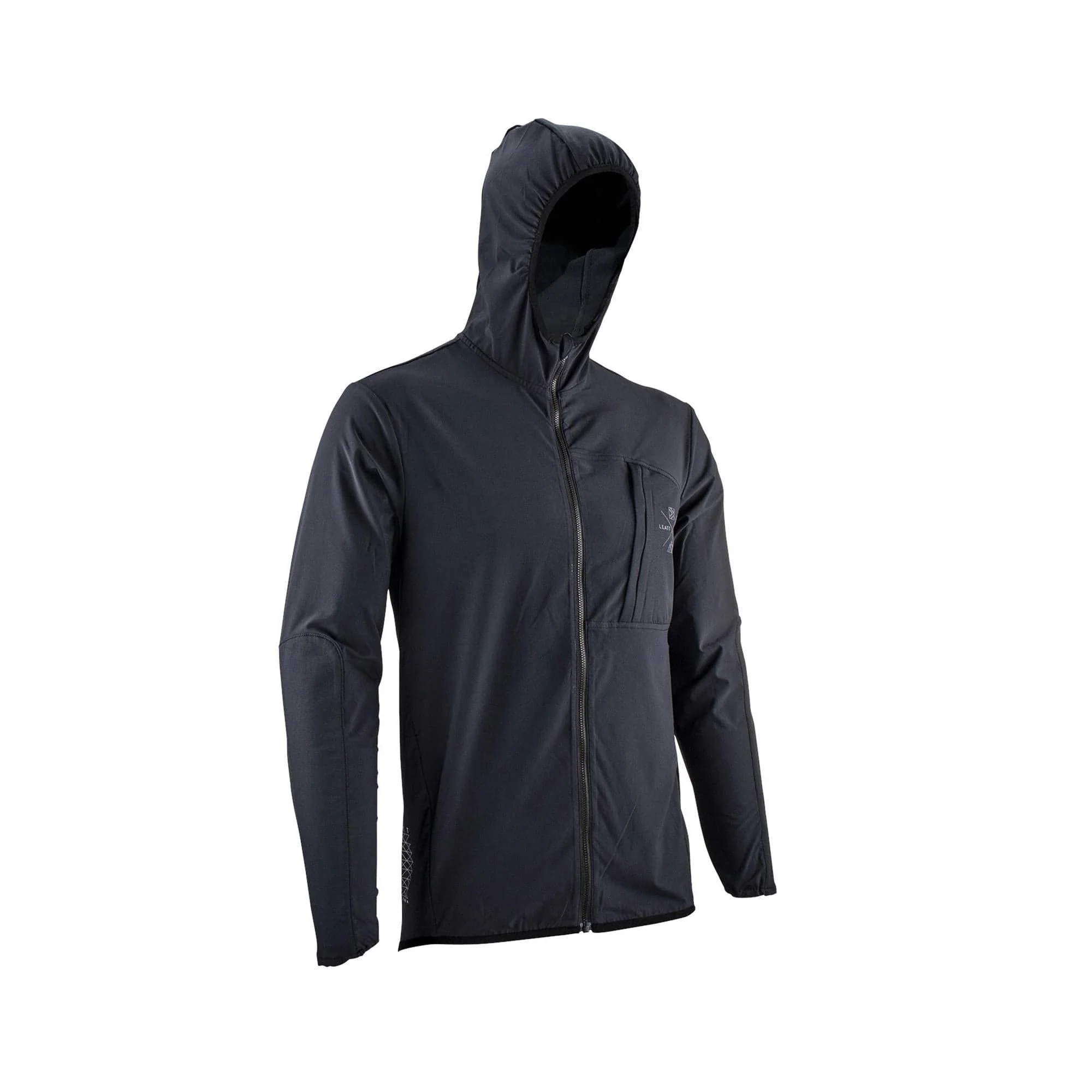 Leatt Trail 1.0 MTB Jacket 2025: BLACK M