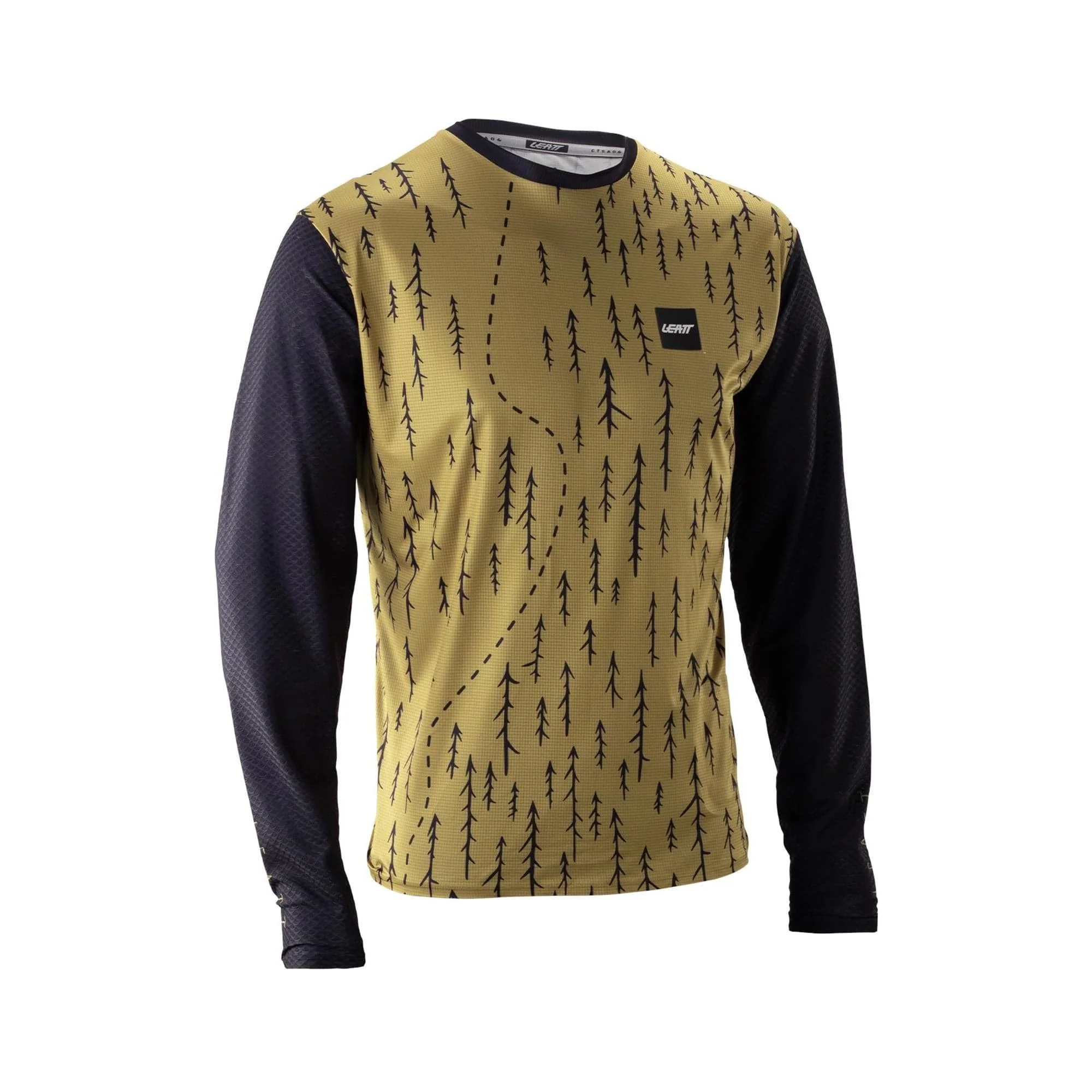 Leatt Trail 3.0 MTB Long Sleeve Jersey V26 2026: TRAILS BROWN M