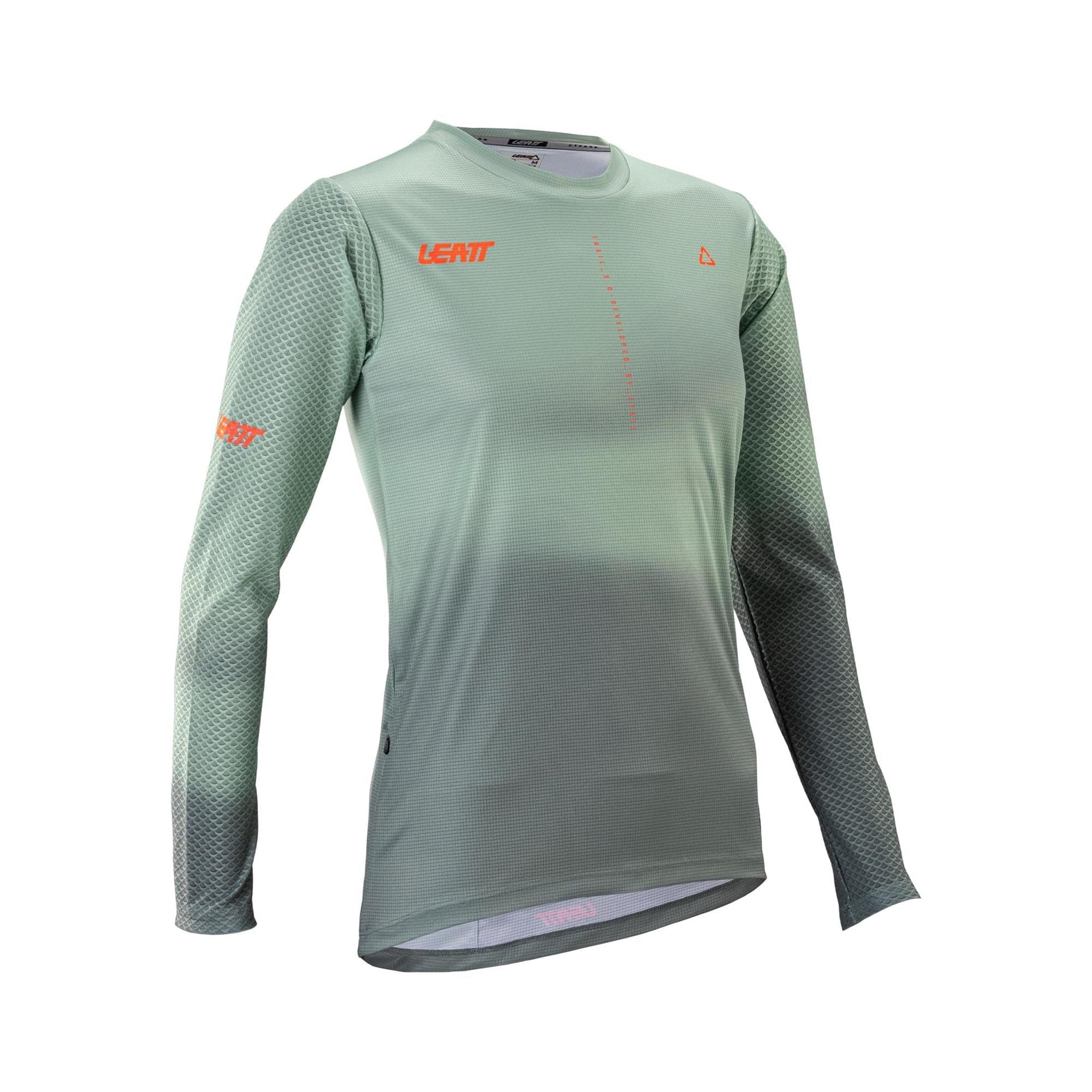 Leatt Trail 3.0 Womens MTB Long Sleeve Jersey V26 2026: MIST GREEN - Image 2