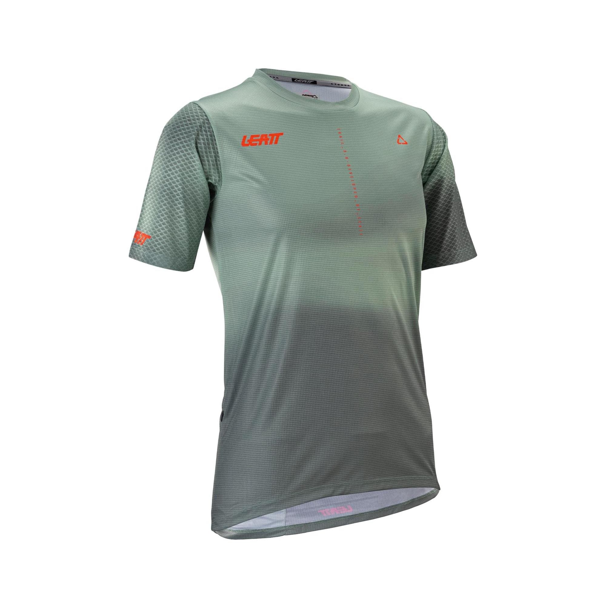 Leatt Trail 3.0 Womens MTB Long Sleeve Jersey V26 2026: MIST GREEN - Image 4