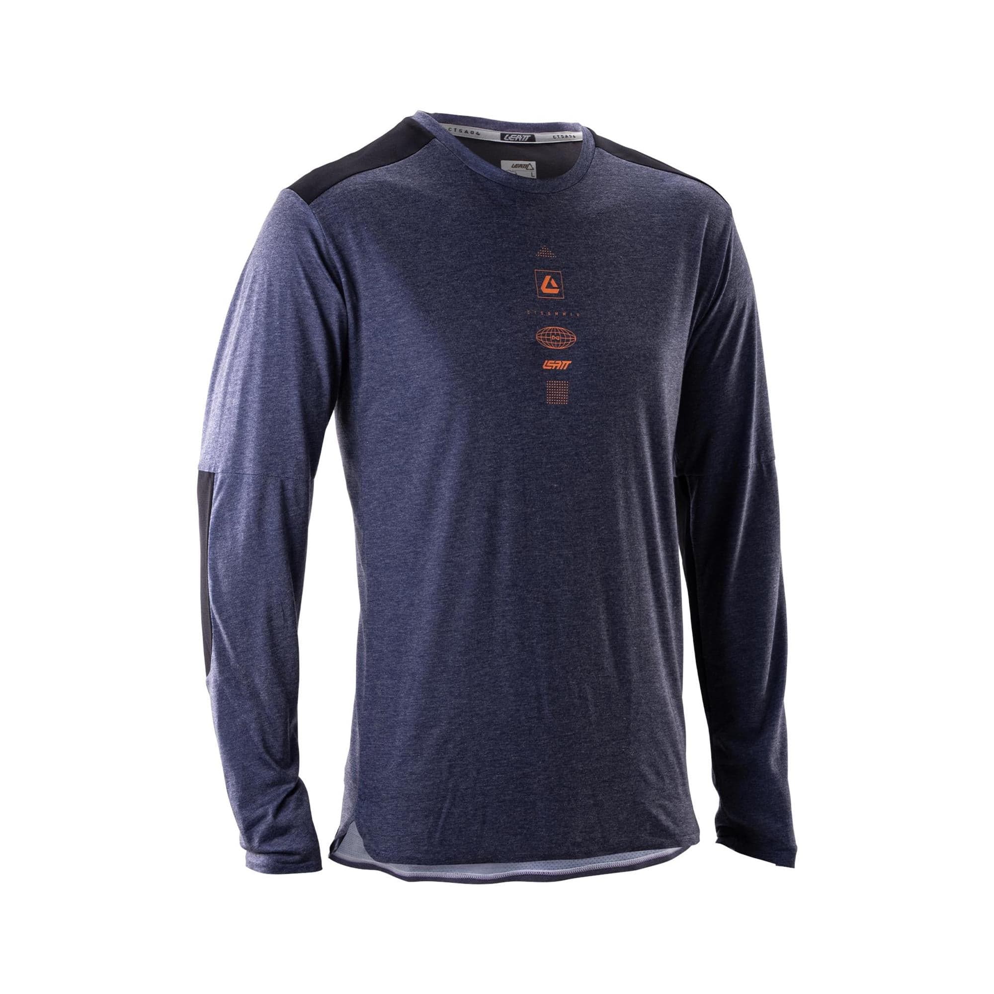 Leatt Trail 4.0 MTB Long Sleeve V26 2026: GALAXY BLUE L