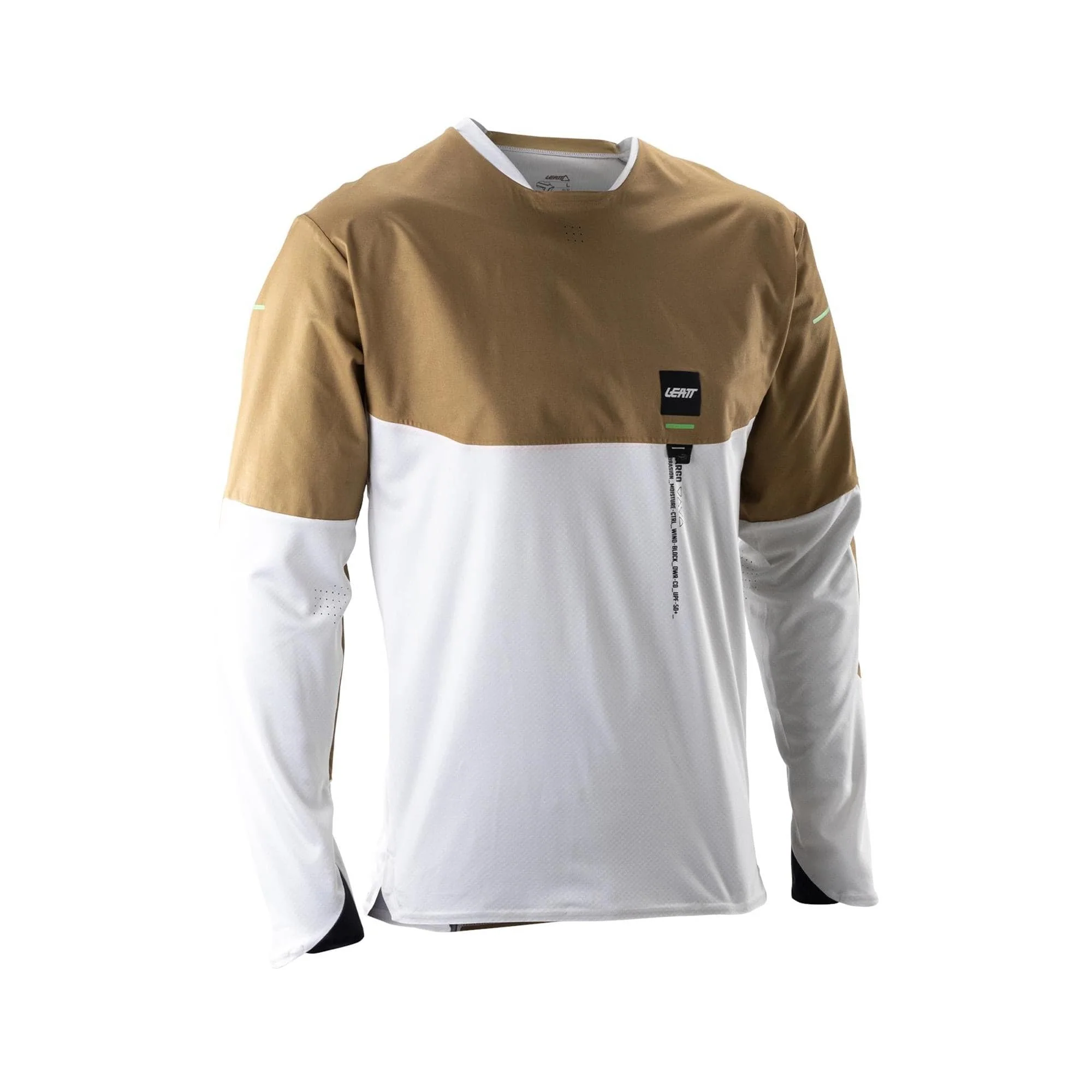 Leatt Trail 6.0 MTB Long Sleeve Cargo Jersey V26 2026: BRASS BROWN M