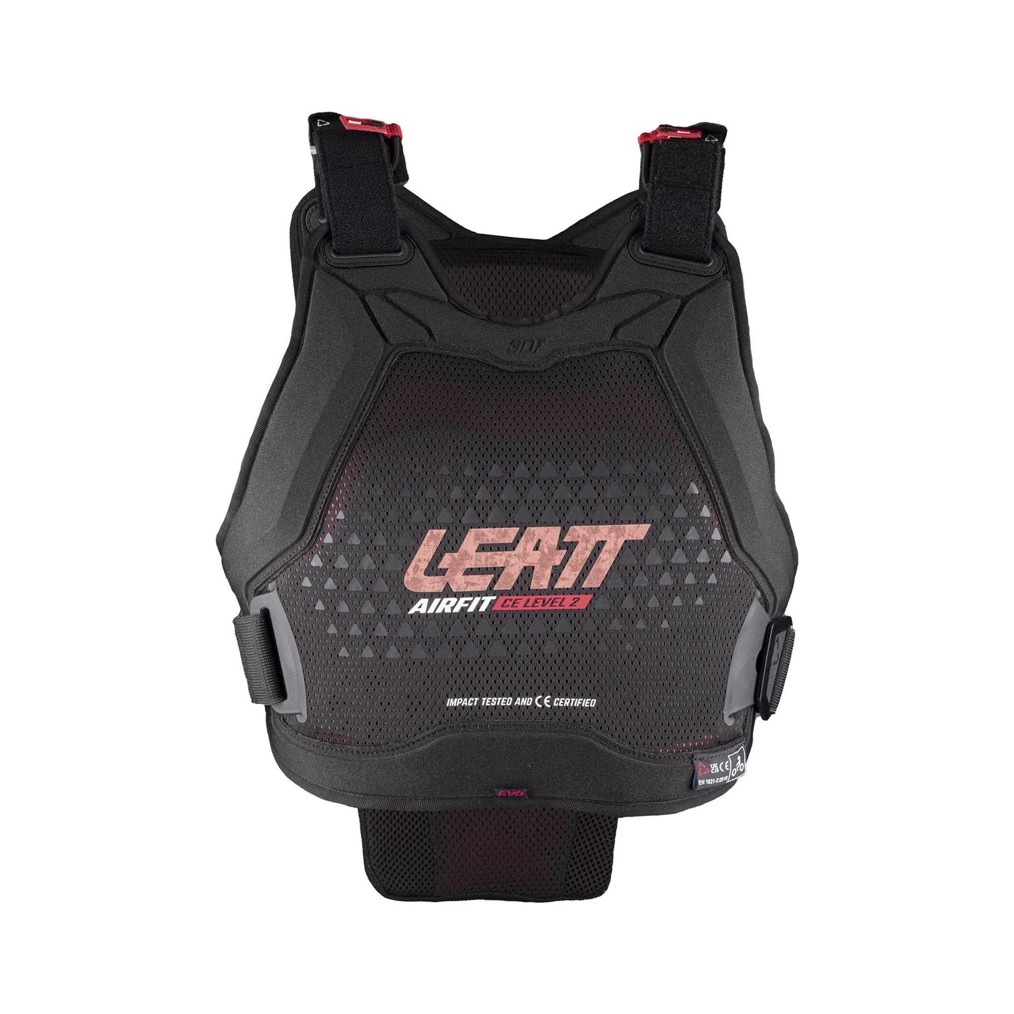 Leatt Womens 3DF AirFit Evo Body Protector 2026: BLACK S/M