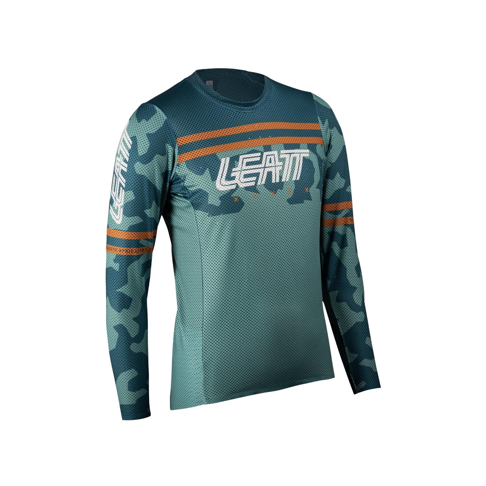Leatt Women's Gravity 4.0 MTB Jersey 2025: LAGOON L