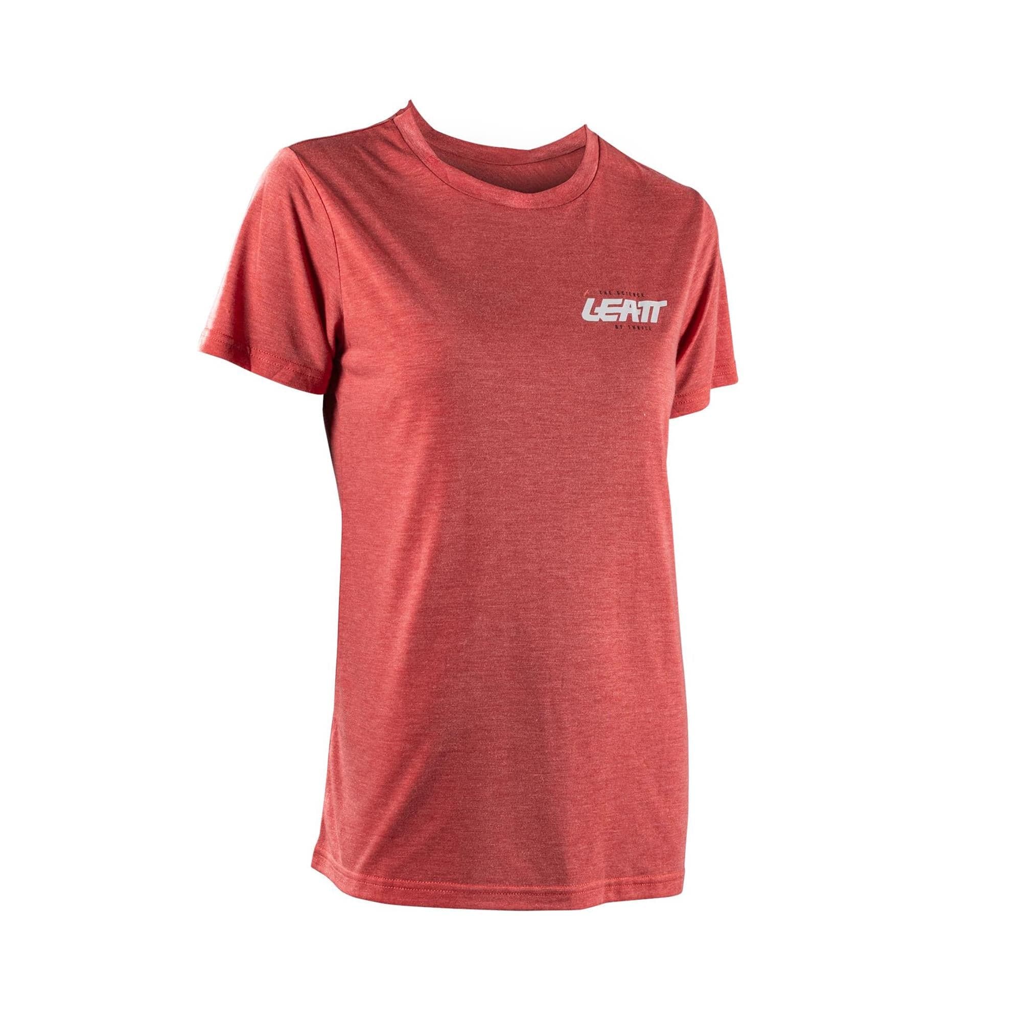 Leatt Womens Tech T-Shirt 2026: DUSTY RED M