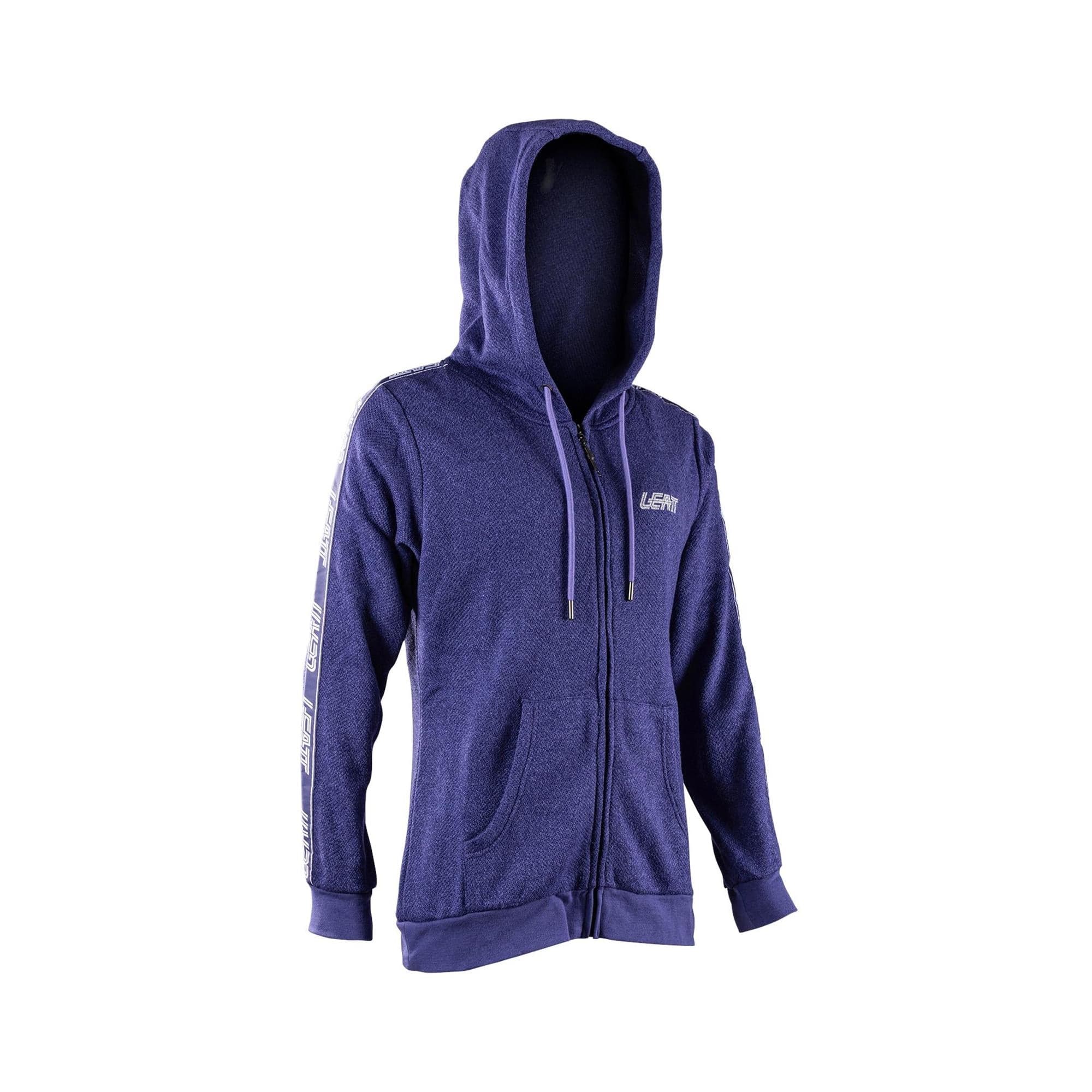Leatt Womens Zip Up Tech Hoodie 2026: COSMIC BLUE M