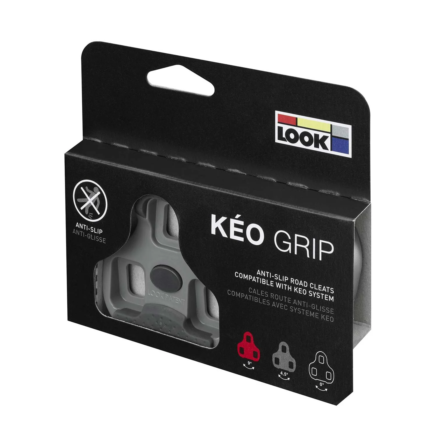Look Cleat Keo Grip 4.5 Degrees Grey - Image 5