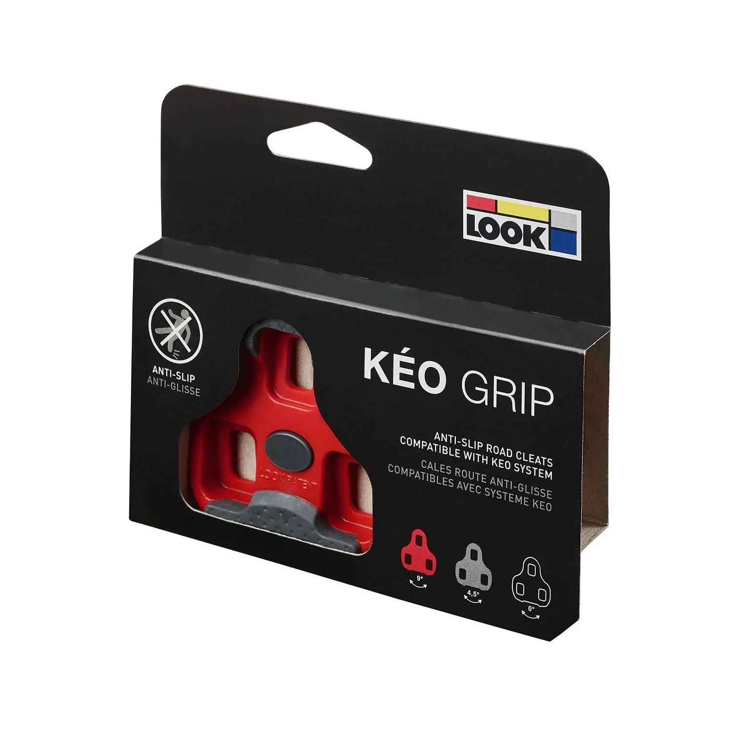 Look Cleat Keo Grip 9 Degrees Red - Image 5