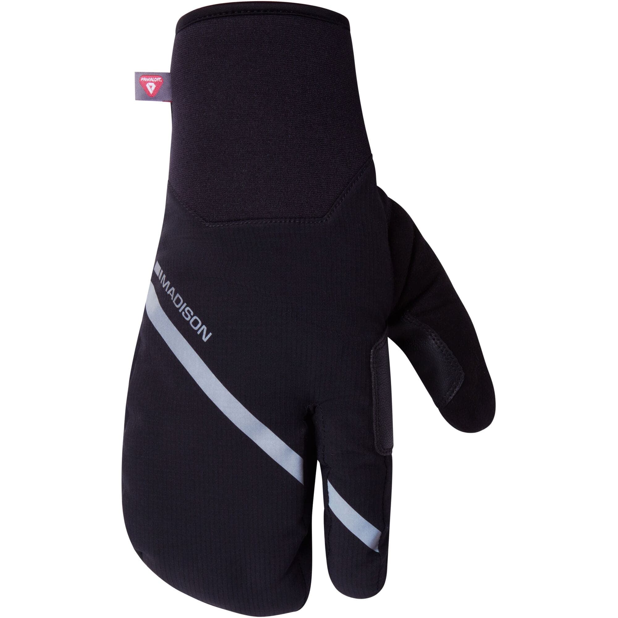 Madison DTE Waterproof Primaloft Thermal 1-1-3 Gloves; black - small