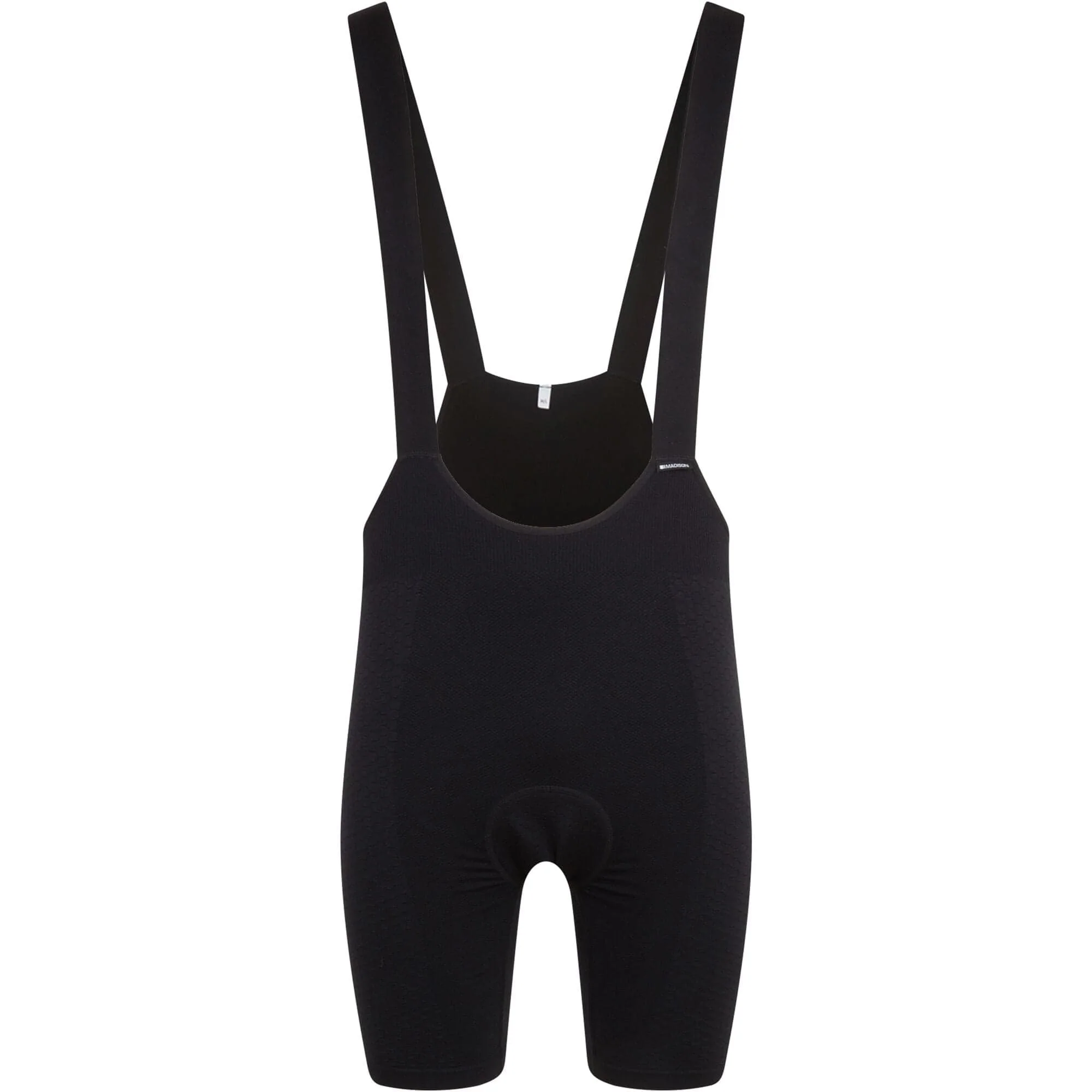 Madison Flux Men's EIT Pad Bib Liner Shorts; black - med / large