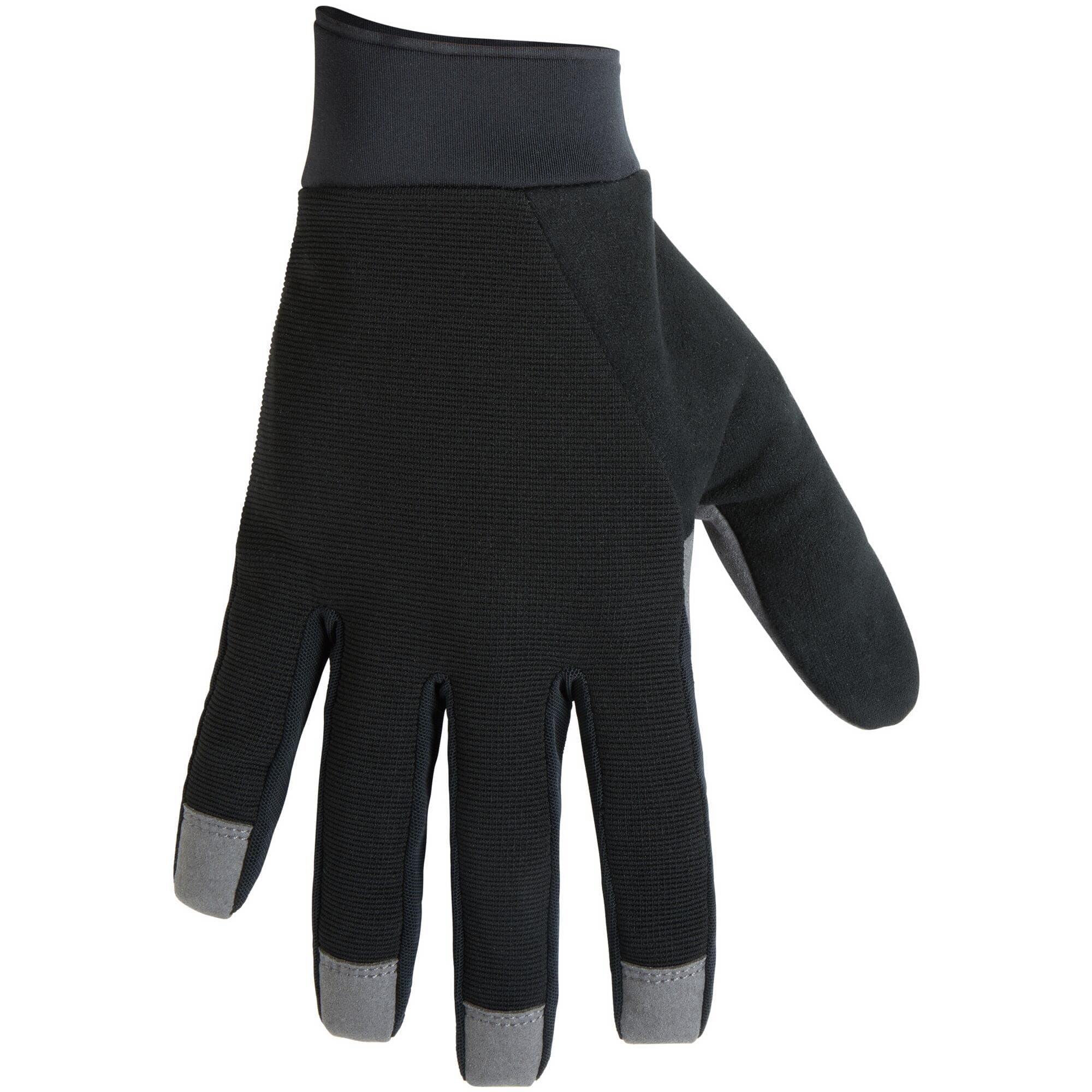 Madison Freewheel Gel Pad Trail Gloves; black - medium