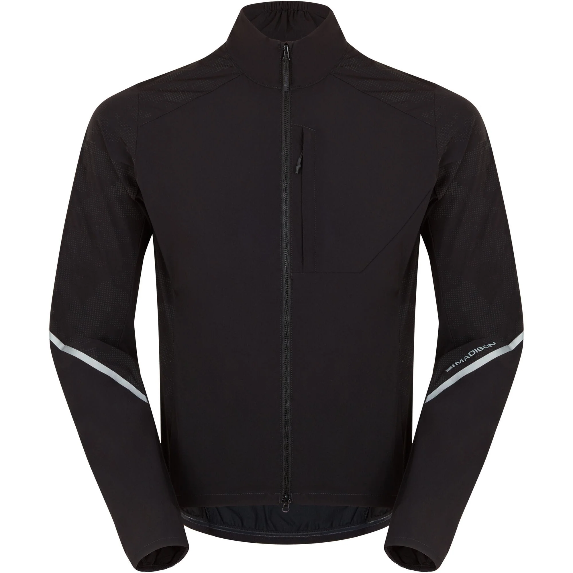 Madison Freewheel Stellar Tech Windproof Packable Jacket - men's - black - medium