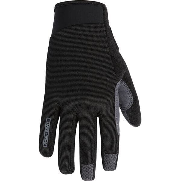 Madison Freewheel Trail Gloves; black - small