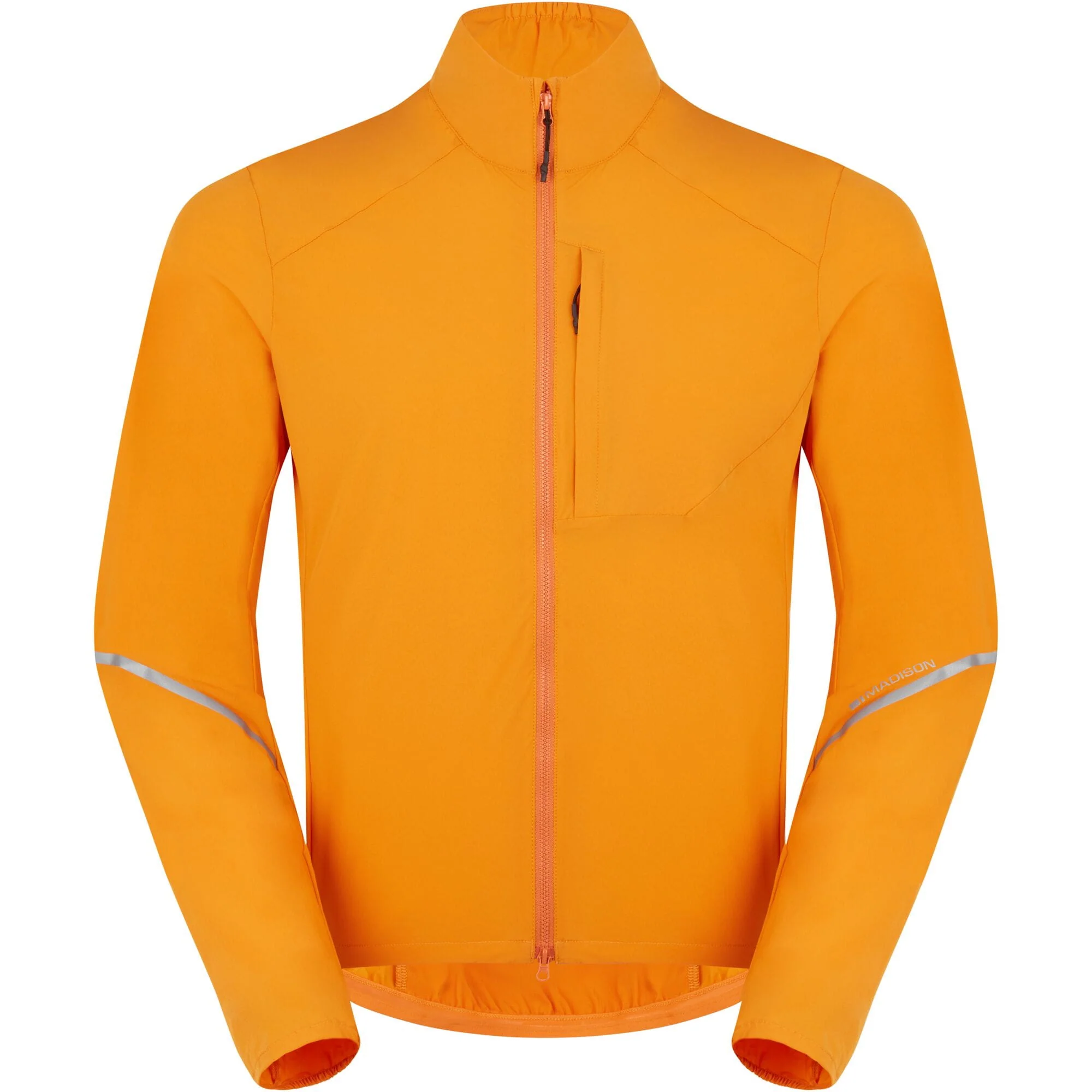 Madison Freewheel Windproof Packable Jacket - men's - mango orange - xx-large