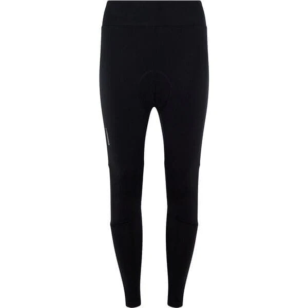 Madison Freewheel women's thermal tights with pad; black - size 16