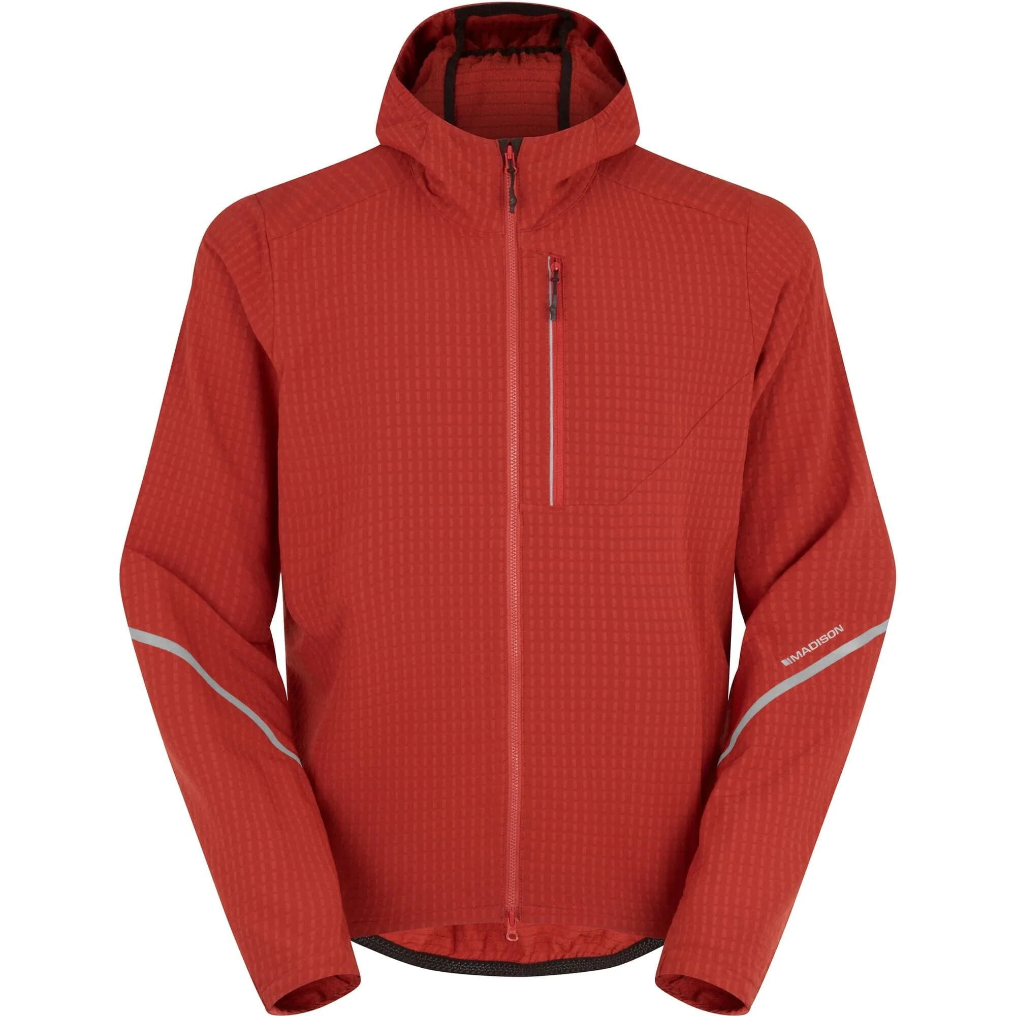 Madison Roam Men's Isoler Thermal Trail Jacket; mineral red - small