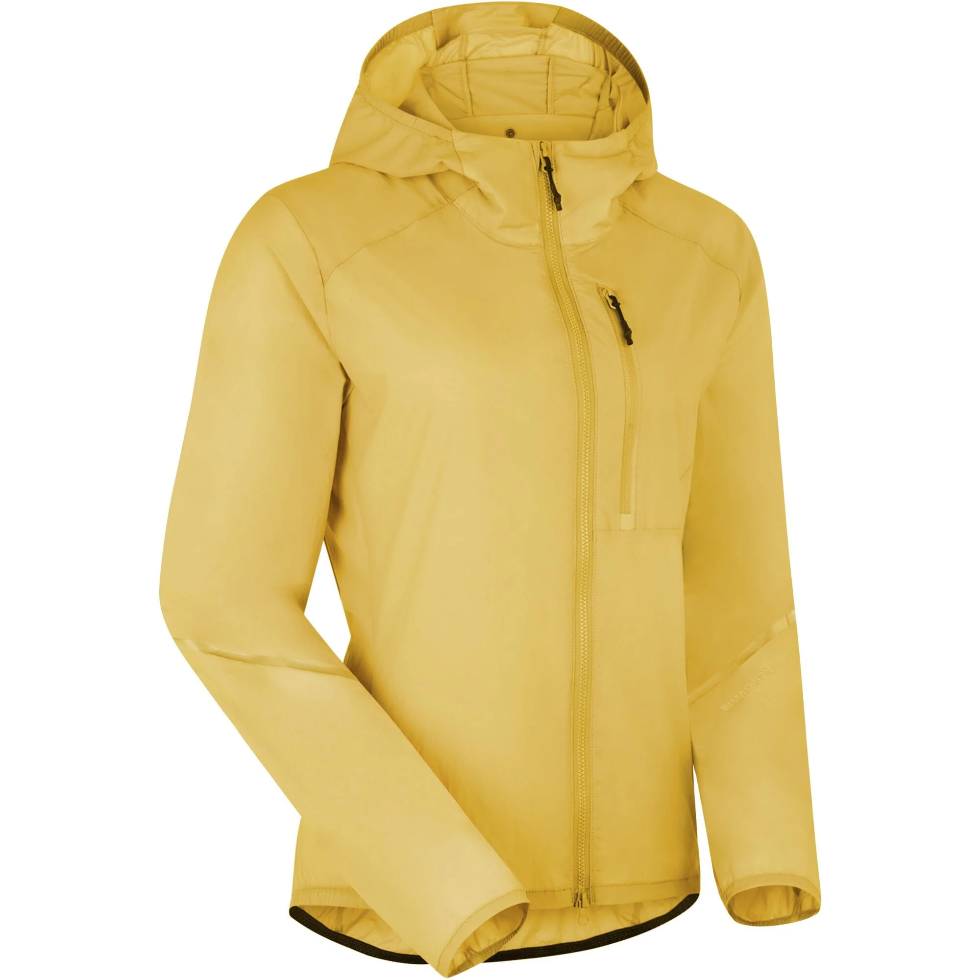Madison Roam Men's Lightweight Windproof Packable Jacket; golden yellow - xx-large