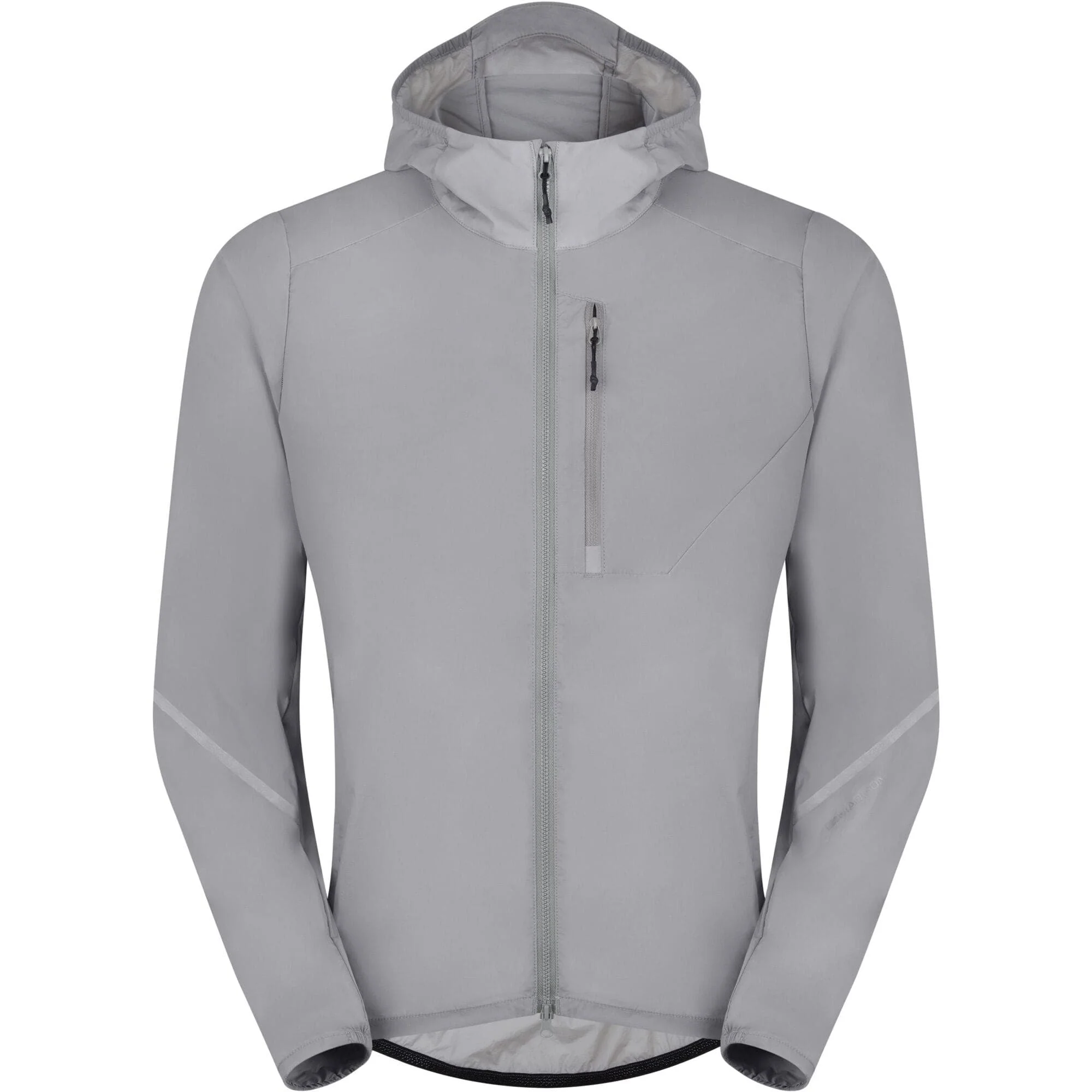 Madison Roam Men's Lightweight Windproof Packable Jacket; magnesium grey - xx-large