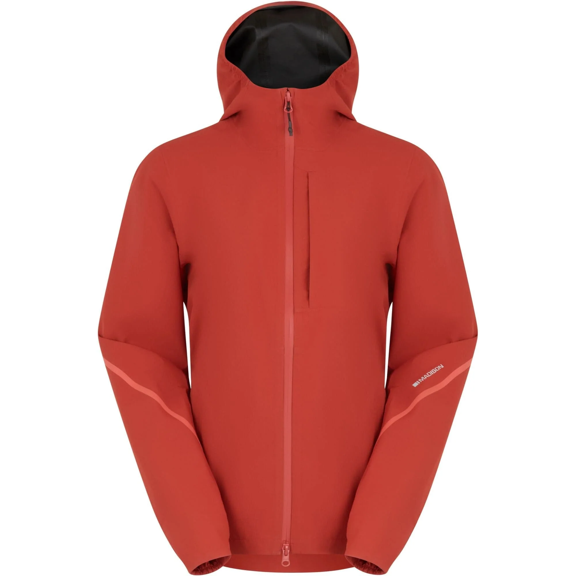 Madison Roam Women's 2-Layer Waterproof Jacket; mineral red - size 12