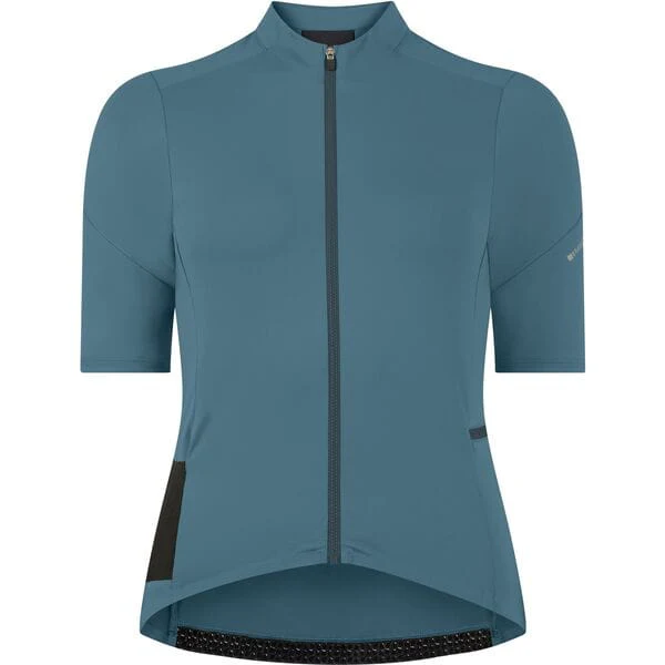 Madison Roam Women's Short Sleeve Jersey; lake blue - size 8