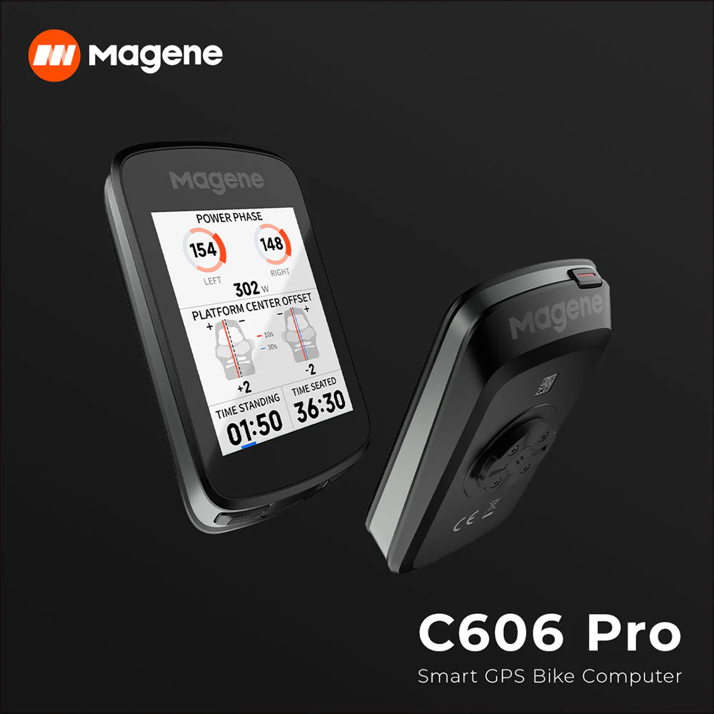 Magene C606 Pro Smart GPS Bike Computer -  - Black - Image 5