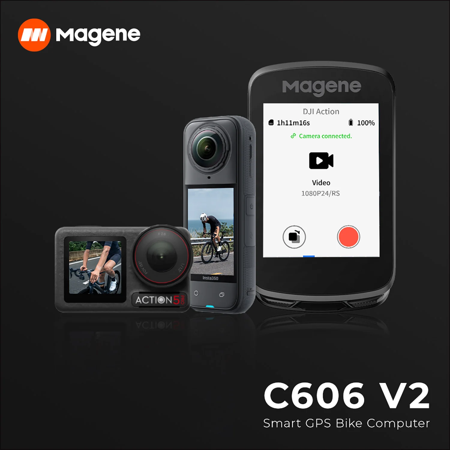 Magene C606 V2 Smart GPS Bike Computer - - - Image 8