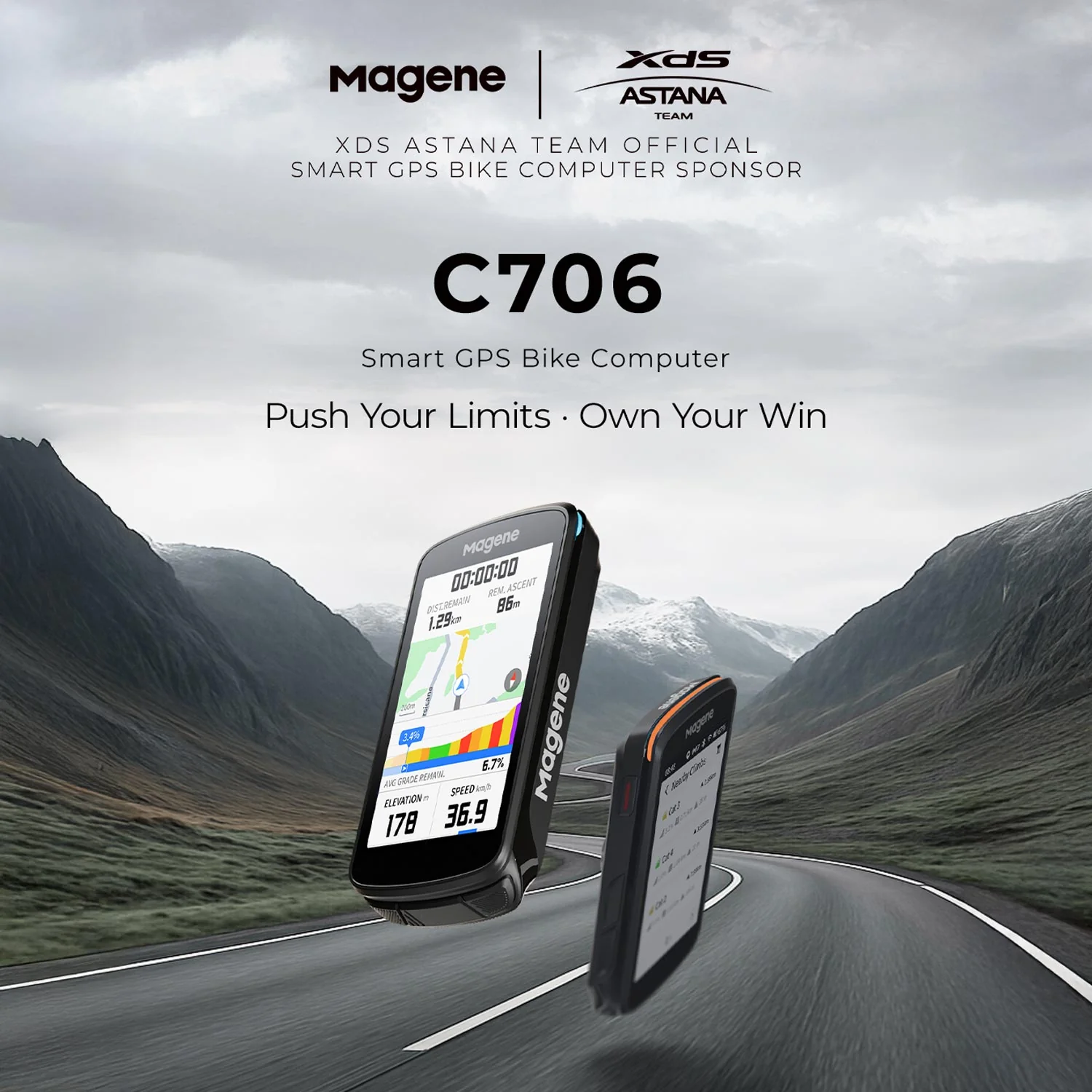 Magene C706 Smart GPS Bike Computer - - - Image 3