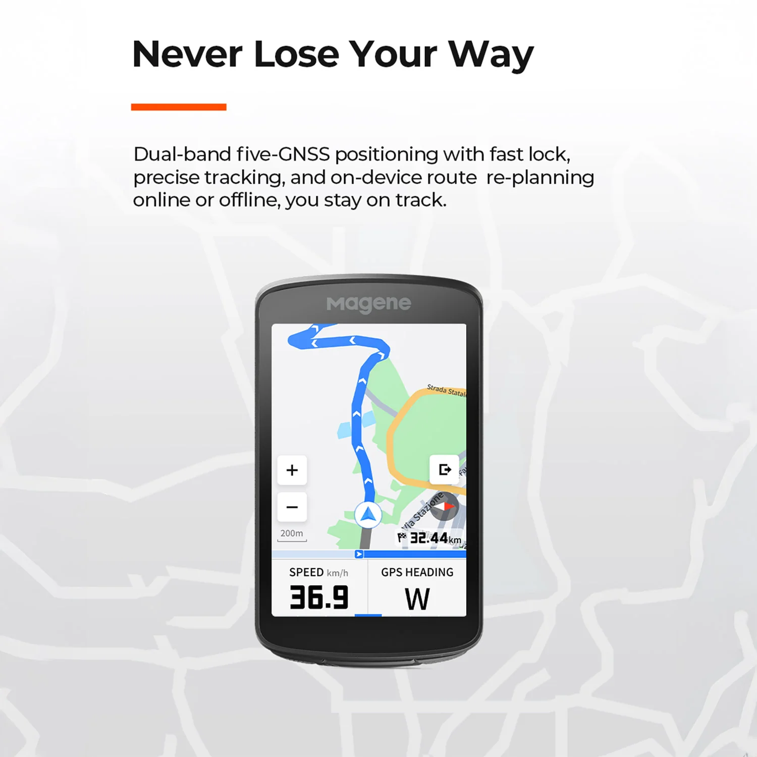 Magene C706 Smart GPS Bike Computer - - - Image 7