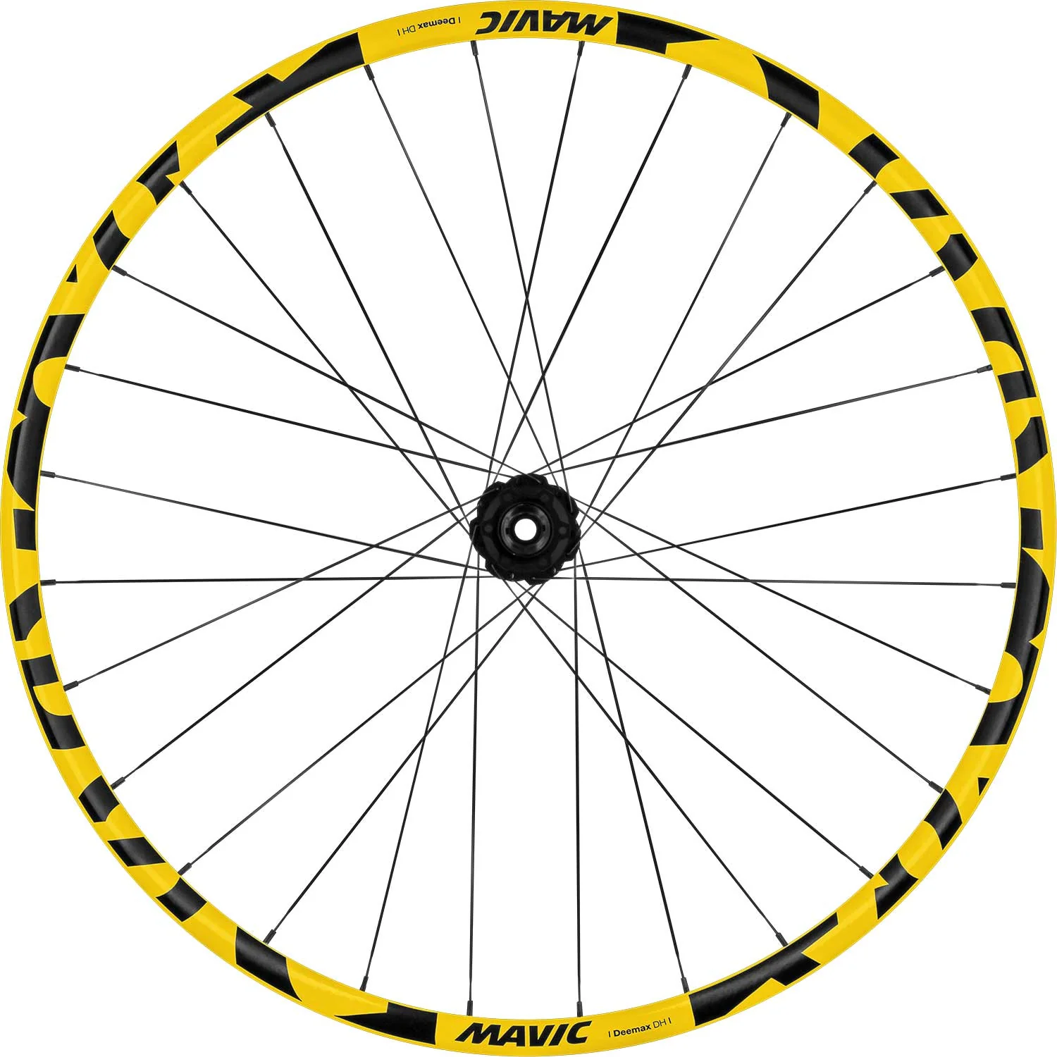 Mavic Deemax DH Yellow 29 6 Bolt Boost HG Rear