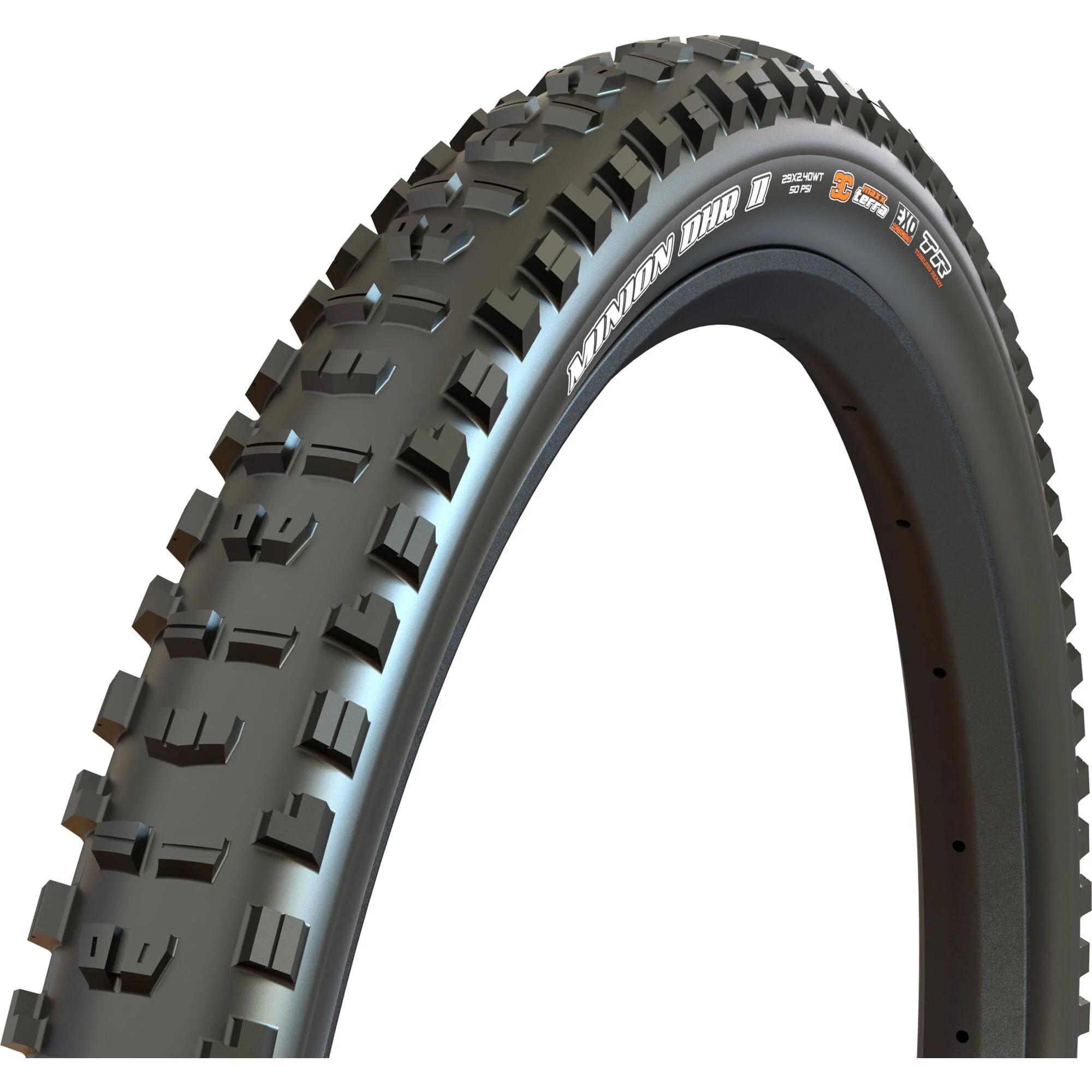 Maxxis Minion DHR II 27.5x2.40 WT 60 TPI Folding 3C MaxxGrip EXO+ TR Tyre