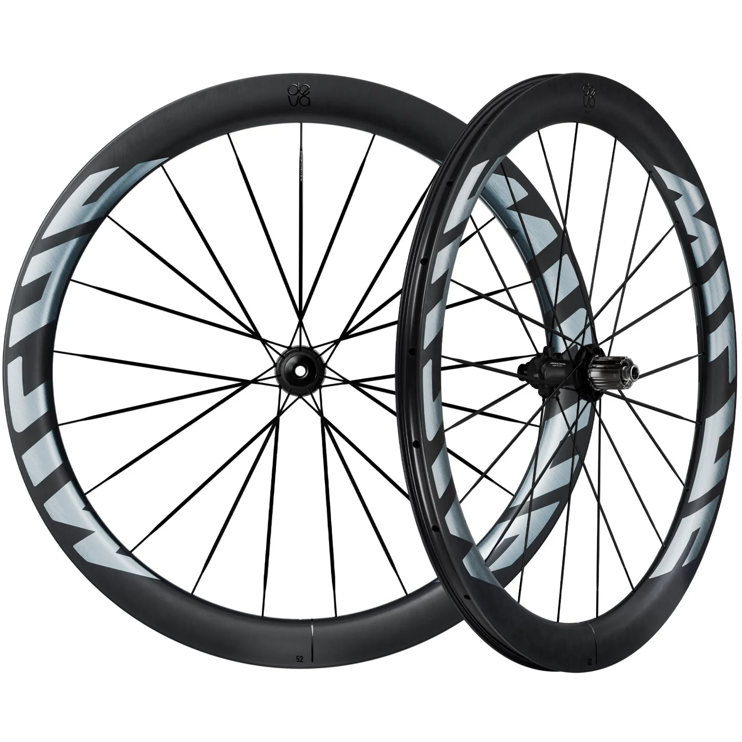Miche Deva RD 52 TLR Wheels Daylight Silver Team Ed N3W
