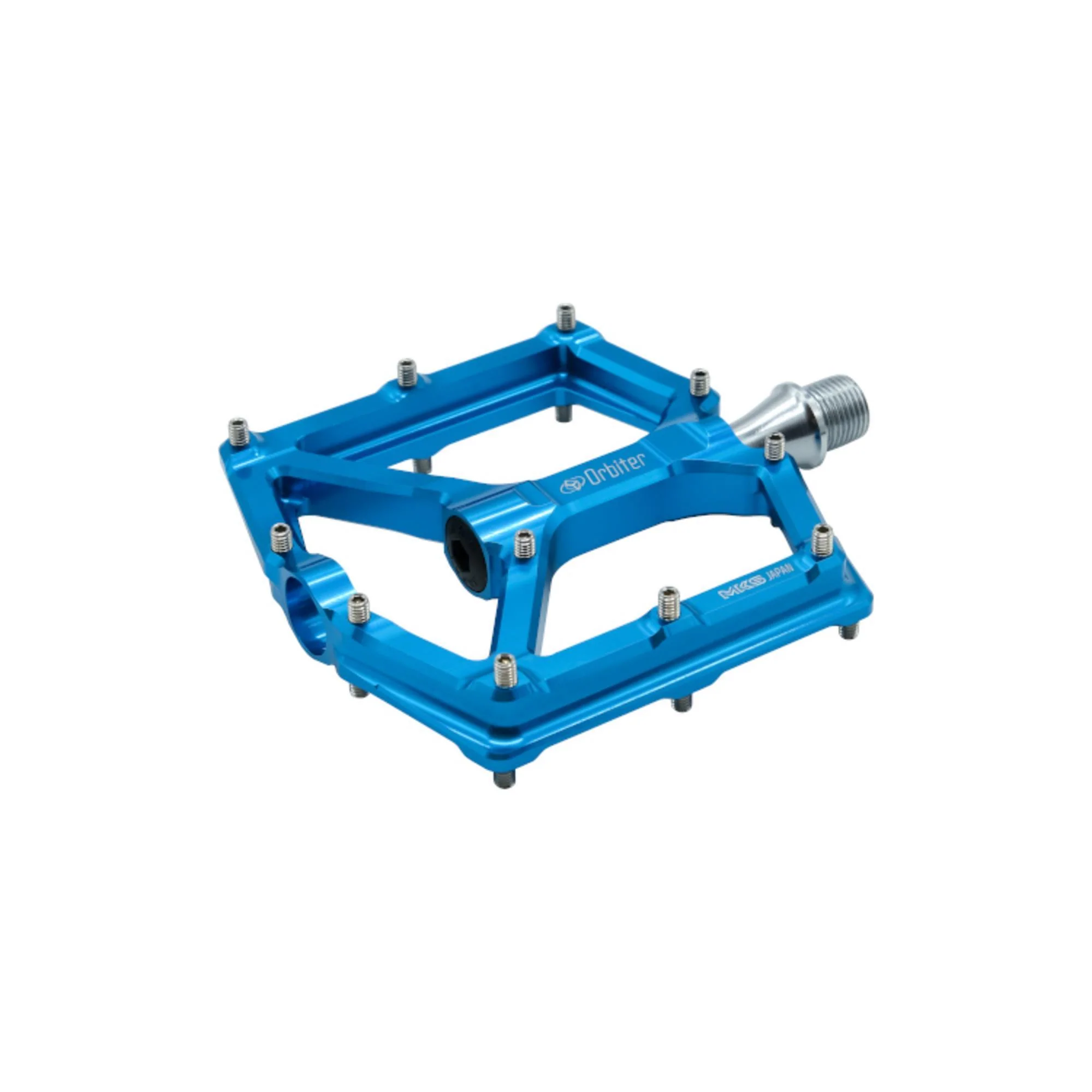 MKS Orbiter Flat MTB Pedals: ASTRAL BLUE