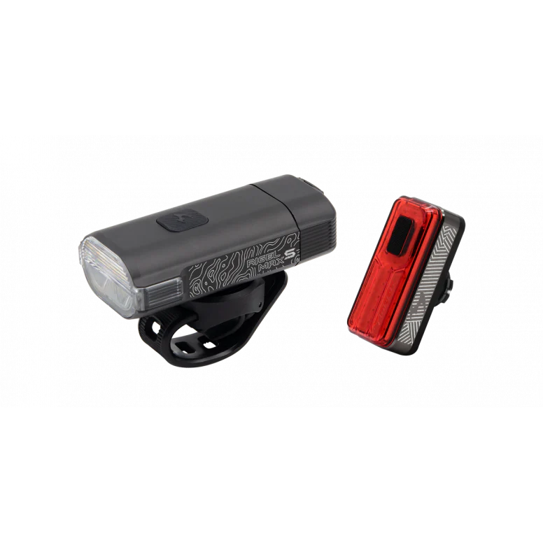 Moon Sport Rigel Max-S (1600lm) & Helix Lite (100lm) - - Black