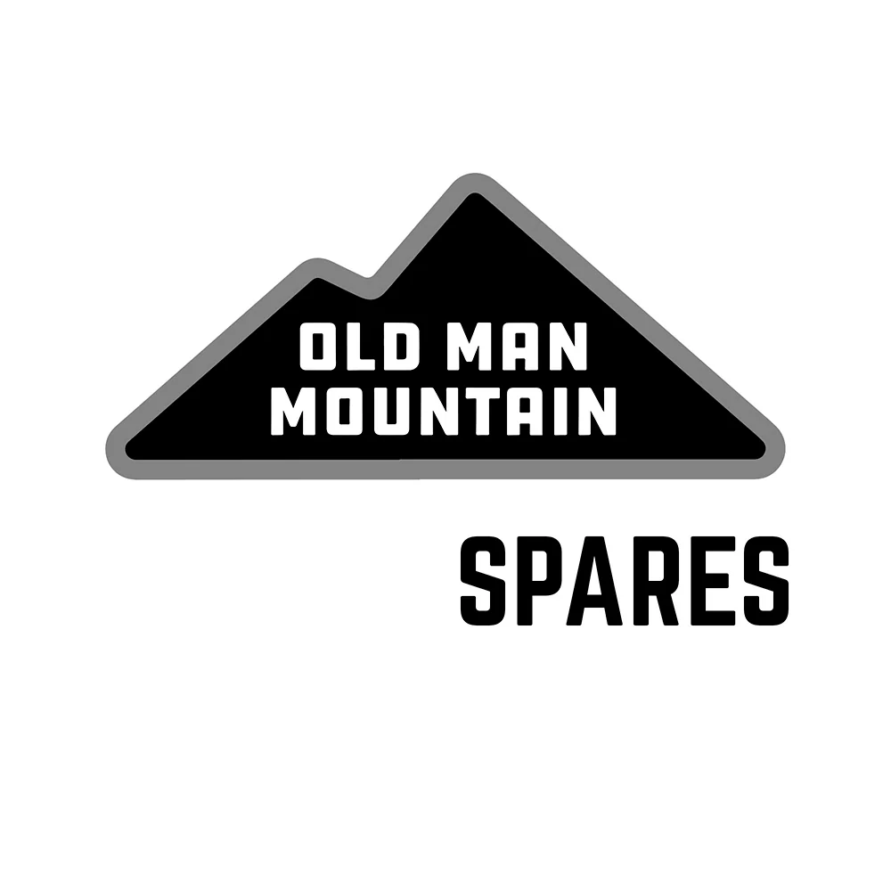 Old Man Mountain DRO102 - Divide Rack dropout kit Black
