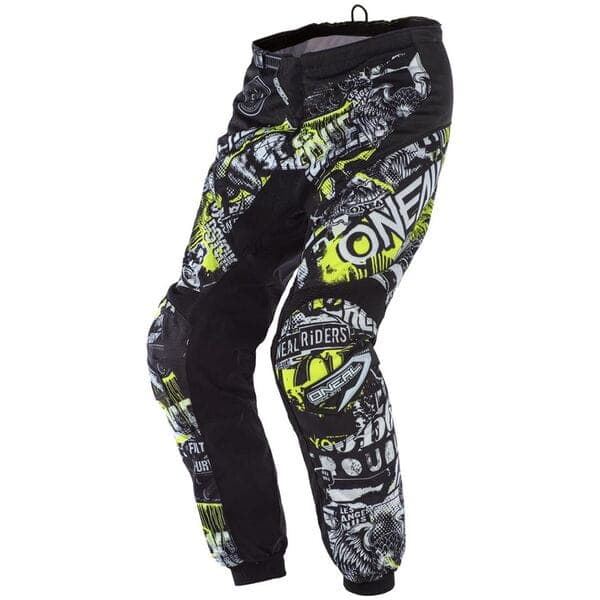 Oneal ELEMENT Youth Pants ATTACK blk/yel 28