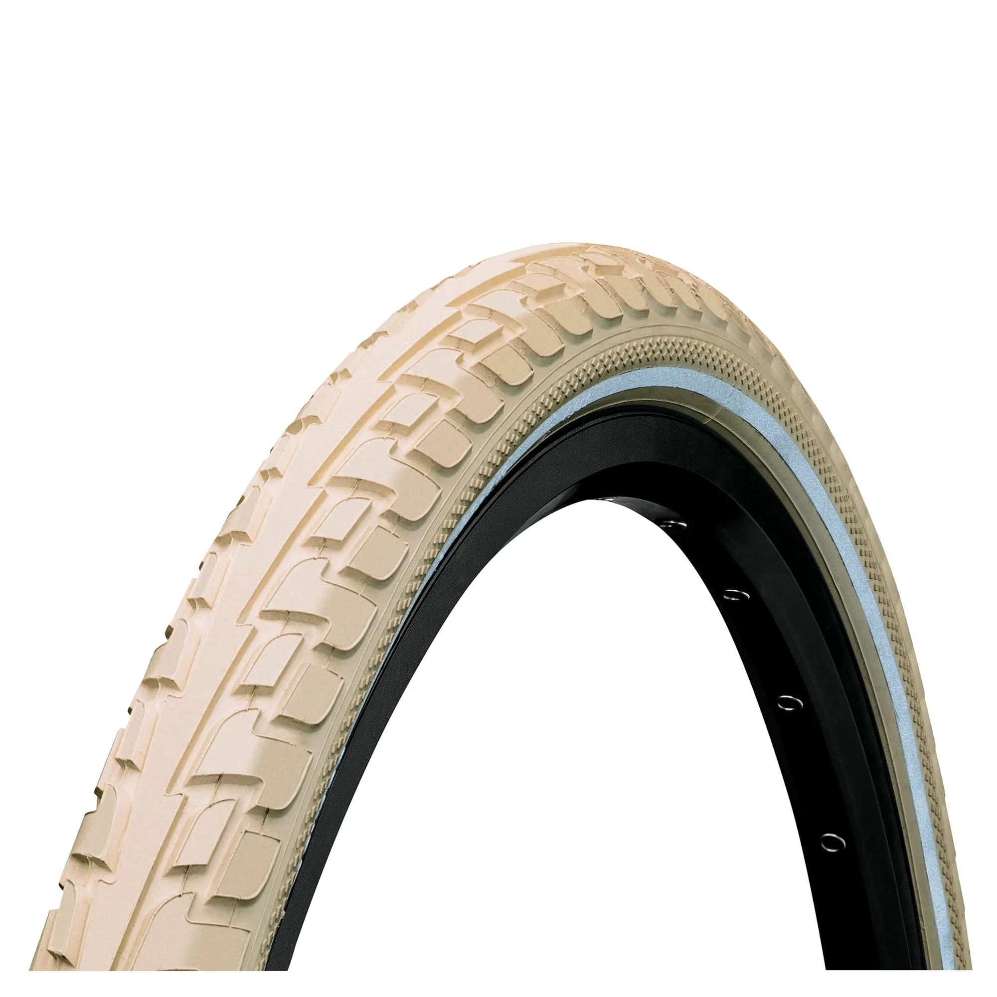 Continental Ride Tour Reflex Tyre - Wire Bead: Cream/Cream Reflex - 700c