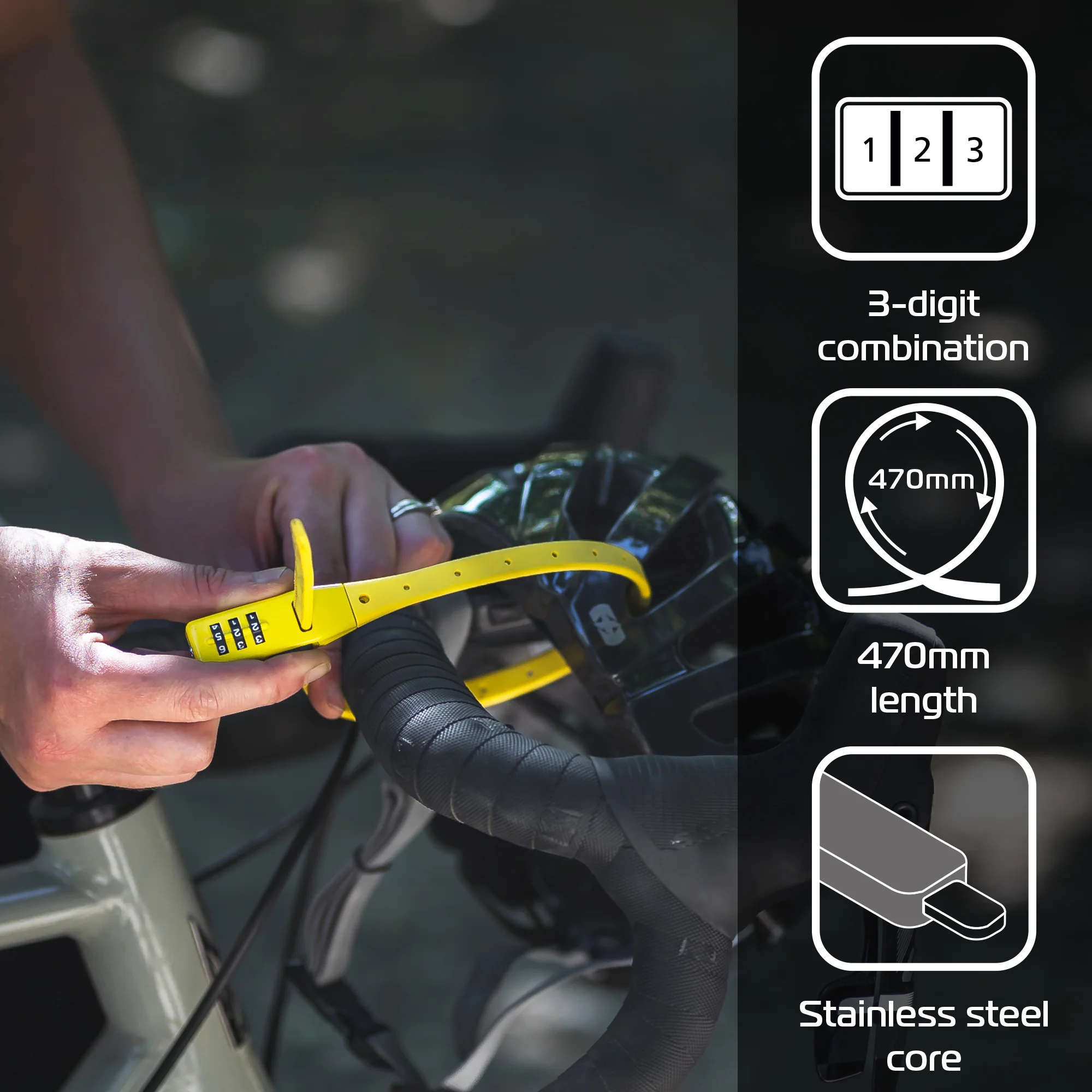 OXC Combi Zip Lock Yellow - Image 5