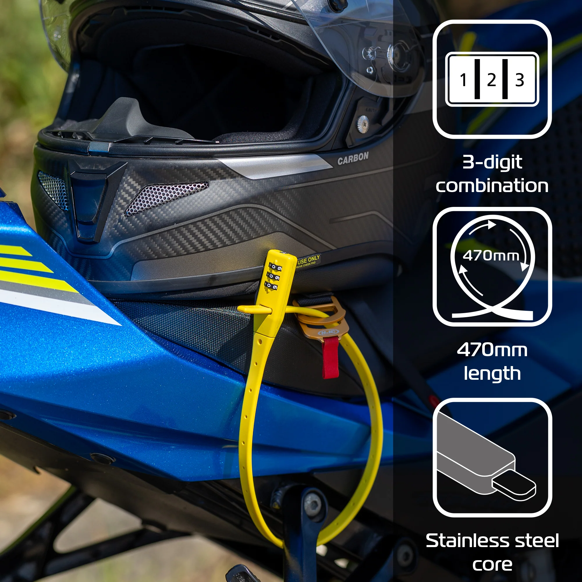 OXC Combi Zip Lock Yellow - Image 6